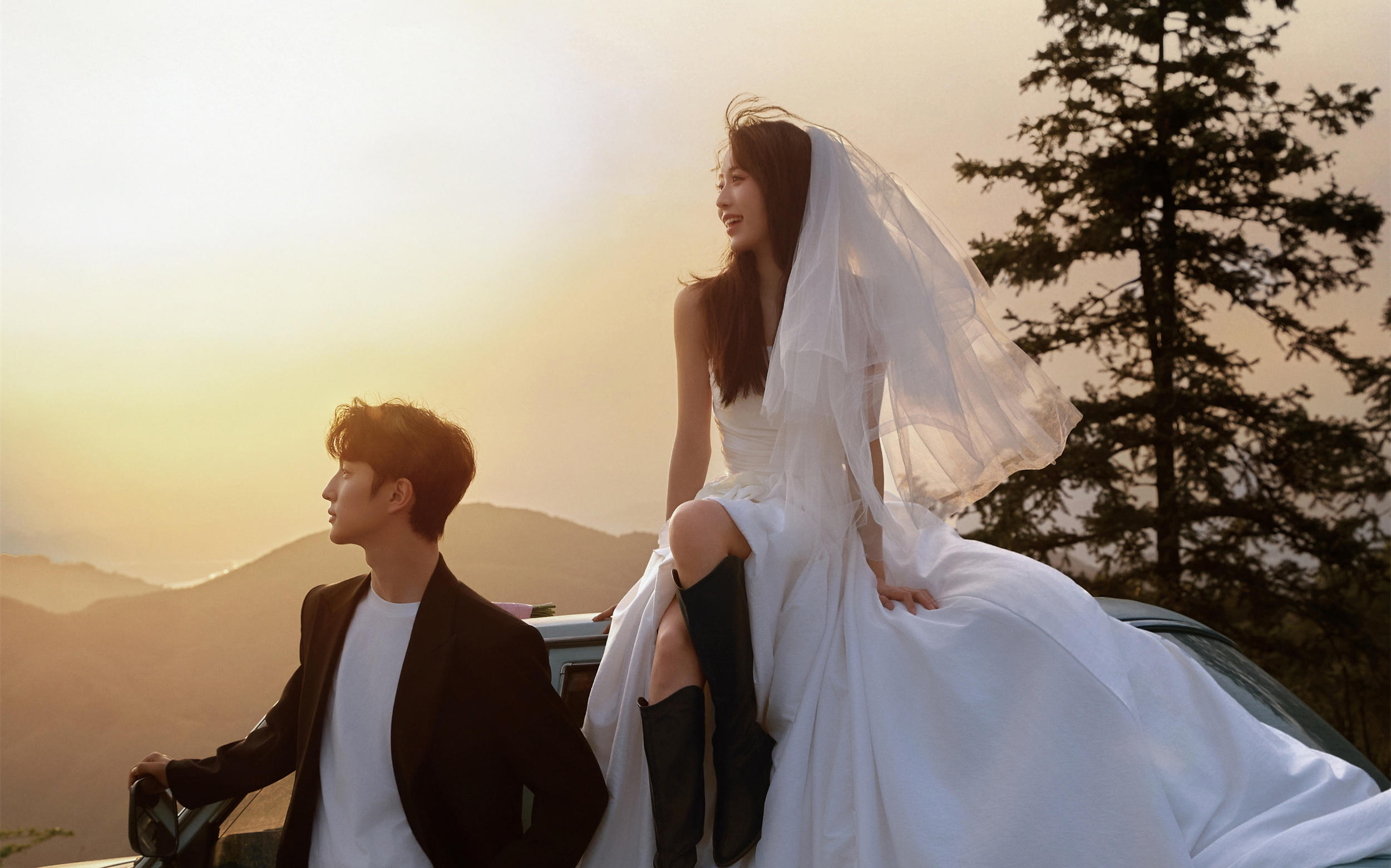 自由感万岁❗️这才是我想要的“生命力”婚纱照
