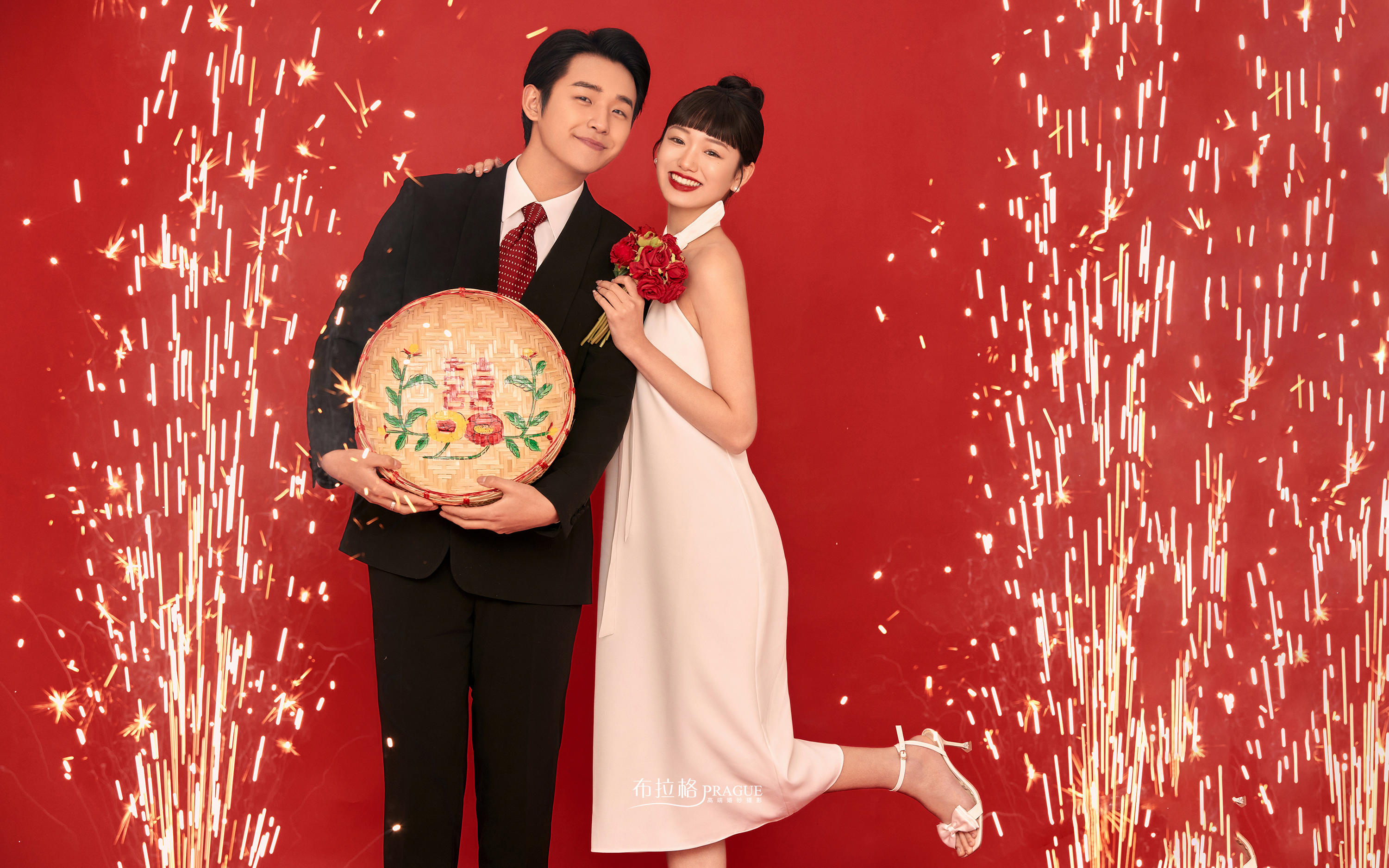 新中式喜嫁婚紗照