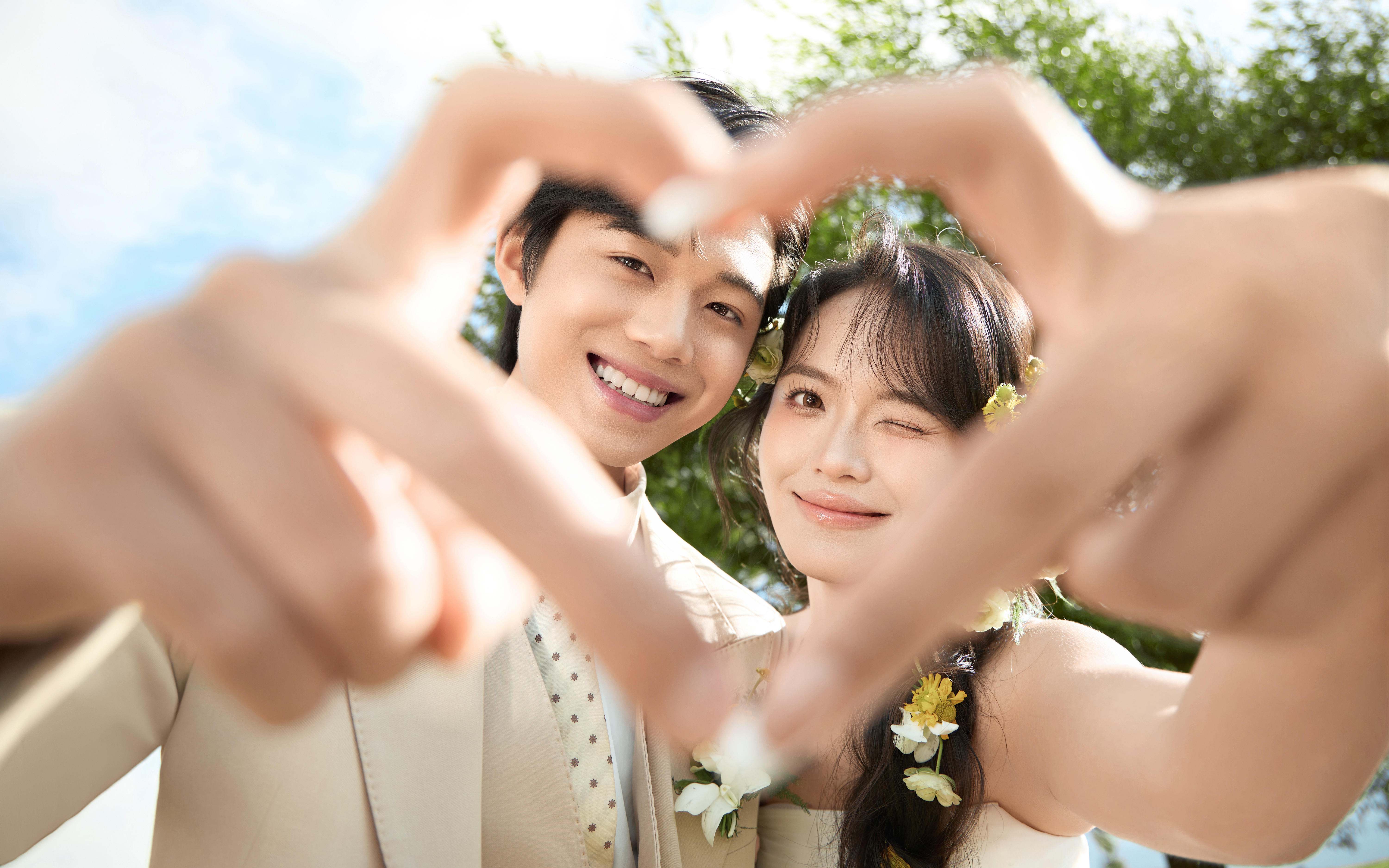 丽江的森林会呼吸，秋千上的婚纱照太灵了