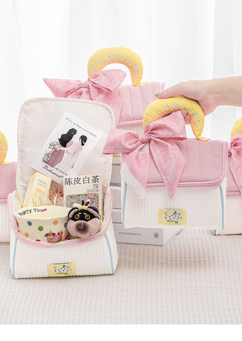 小房子化妆包实用伴手礼送伴娘成品发货