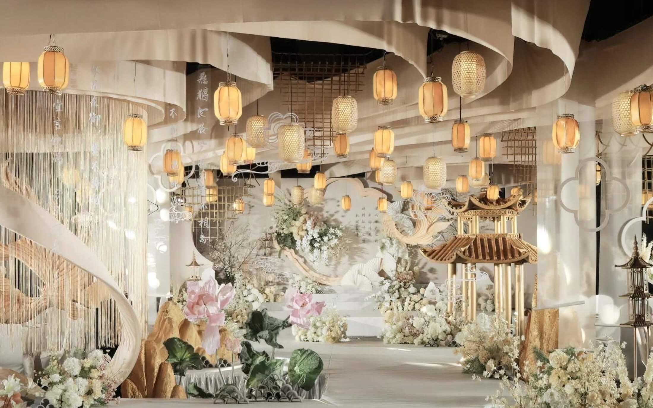  「薇薇新娘」香槟色新中式奢华