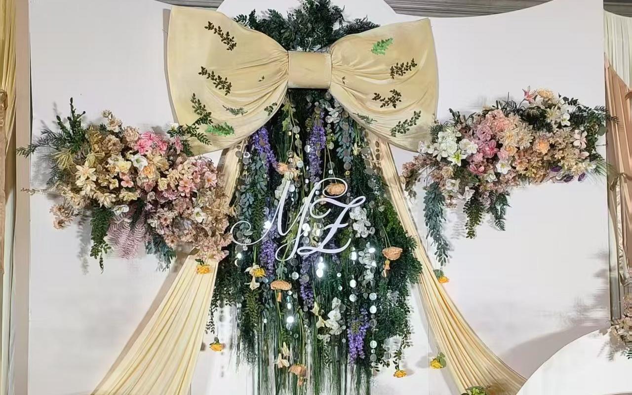 【悅享婚禮】森系蝴蝶結(jié)婚禮美到心巴上