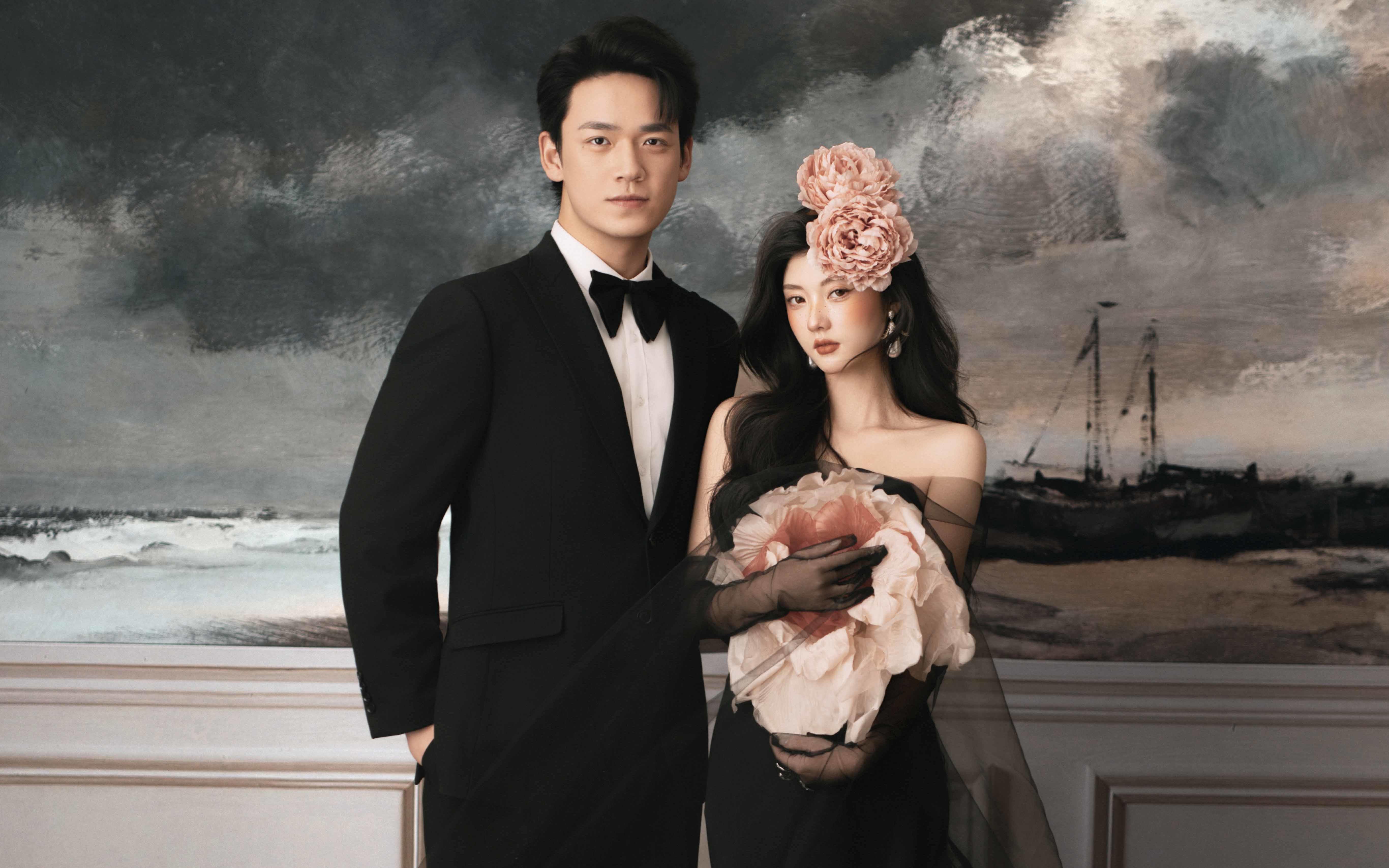 KAEN原創(chuàng)—26年必拍 復(fù)古油畫高定婚紗照  