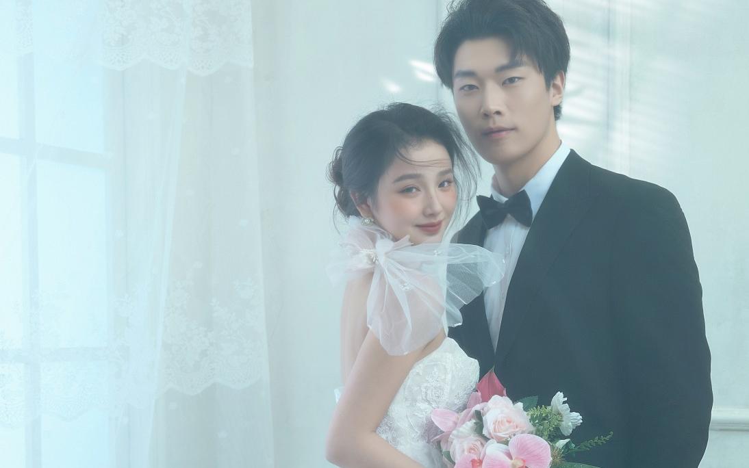 韩系ins婚纱照！每一张都是壁纸的程度💕