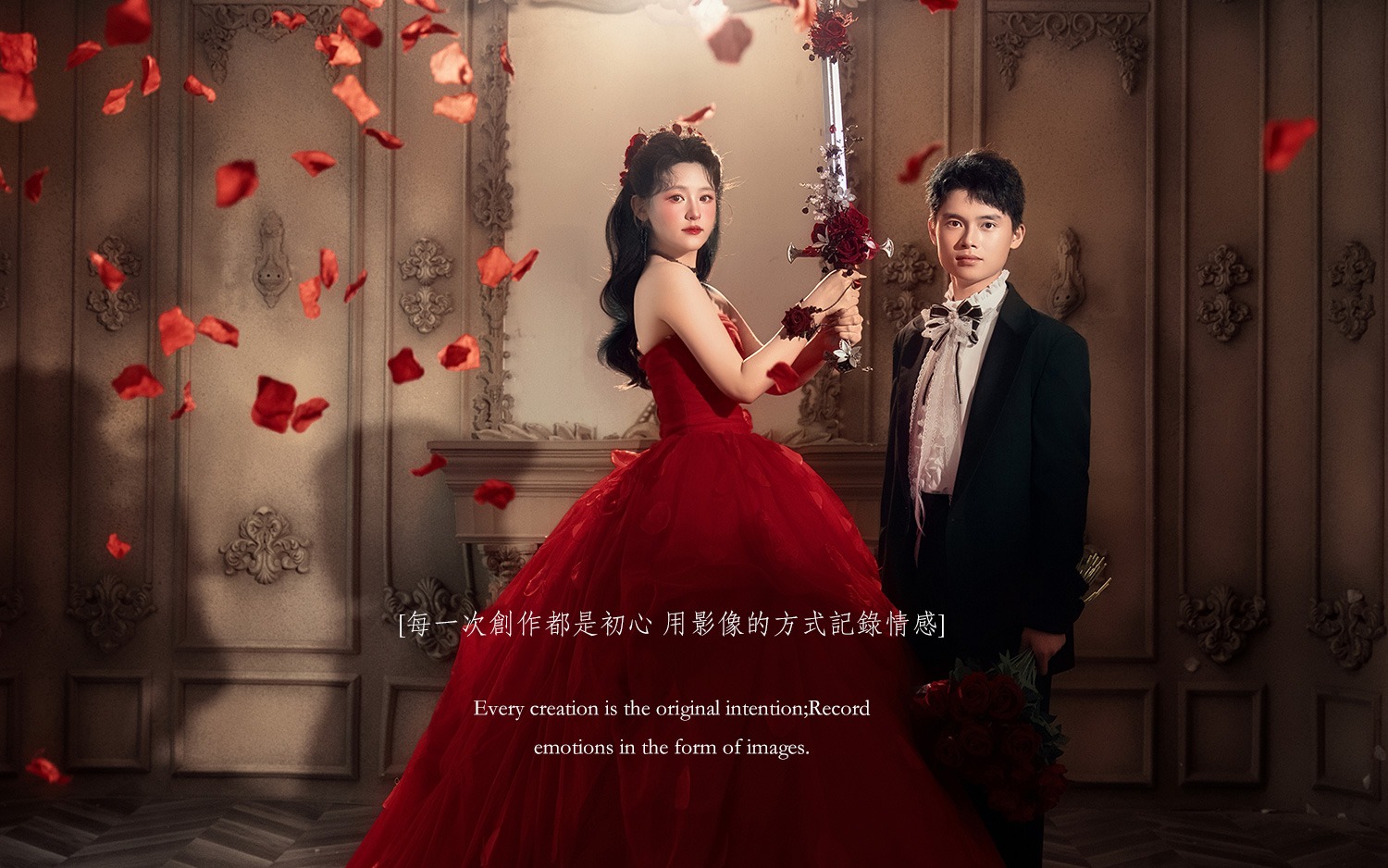 啊啊啊啊‼️玫瑰公主婚纱照这样拍📷立马封神