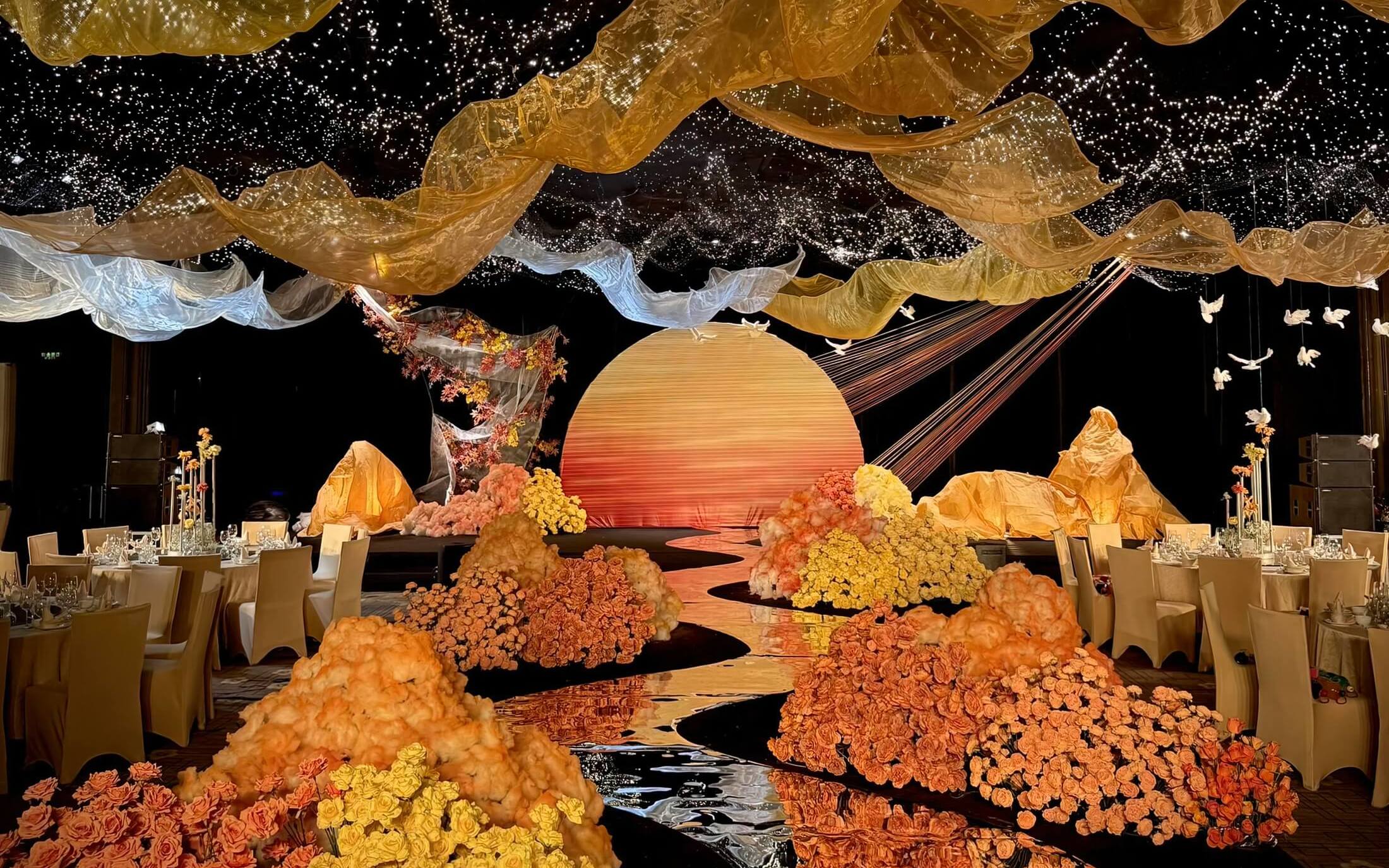 『初見婚禮定制』落日晚霞主題婚禮