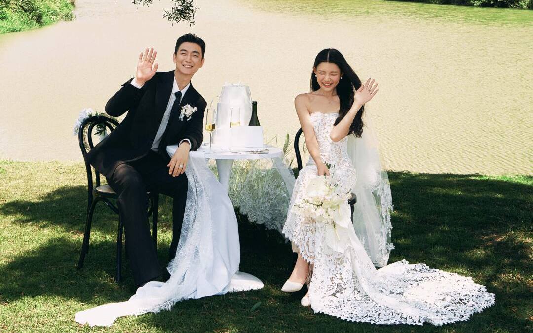 不爱端庄爱自由 难怪轻韩森系婚纱照这么火