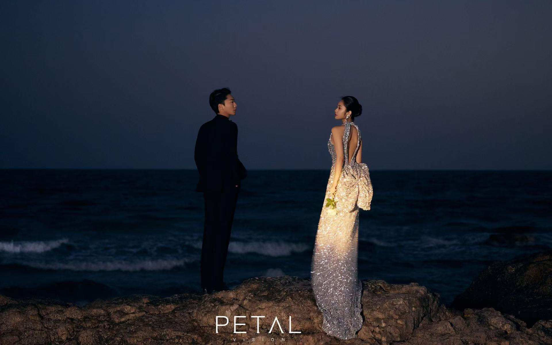 花瓣摄影•夜景海边