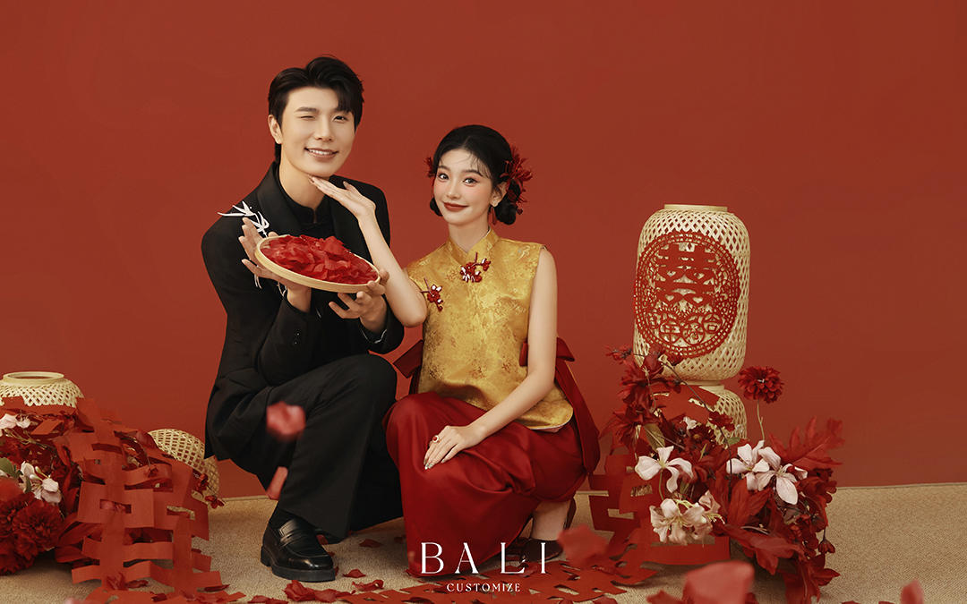 国潮喜韵新中式婚纱照