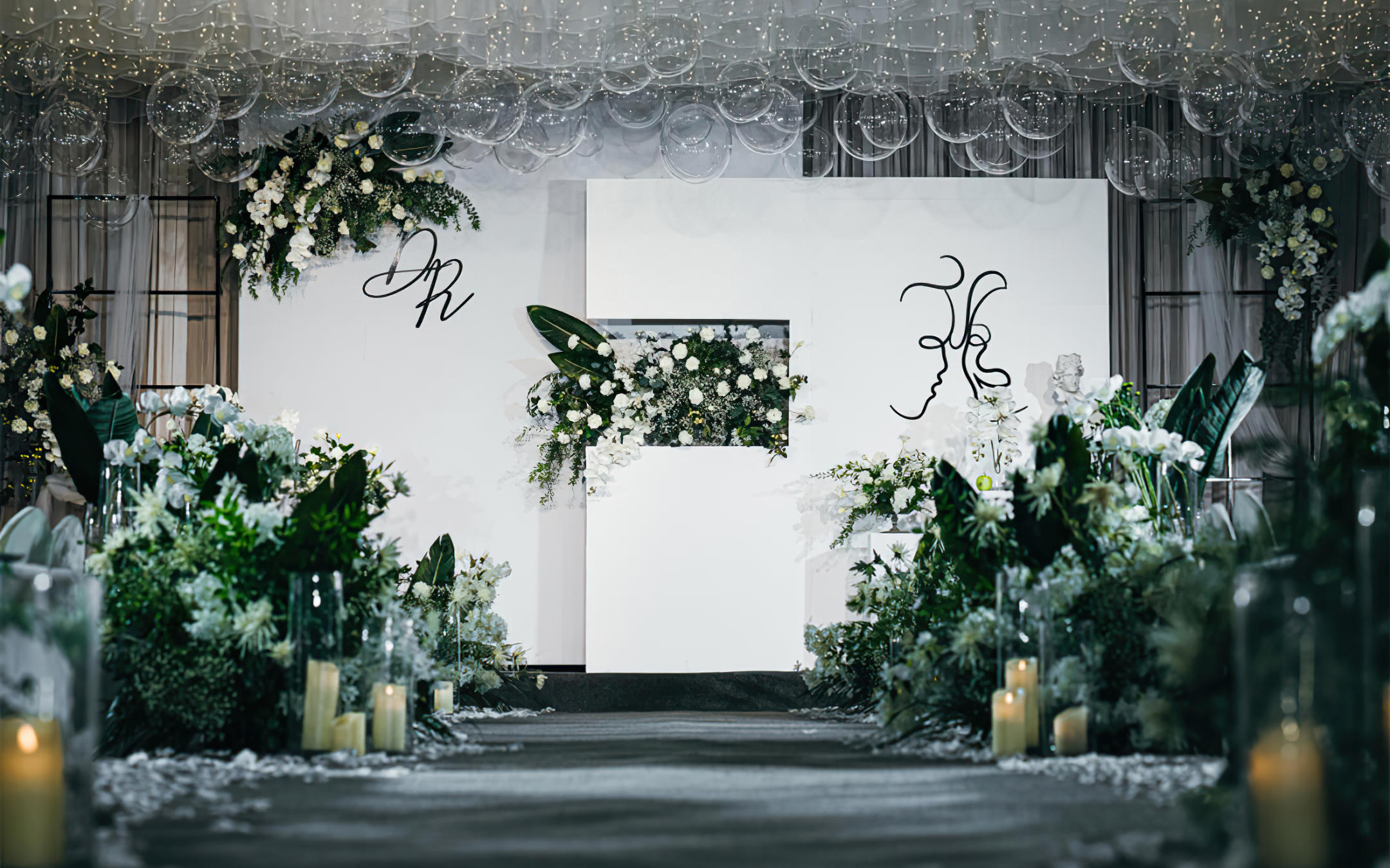 【艾尚你】白 绿 小清新婚礼
