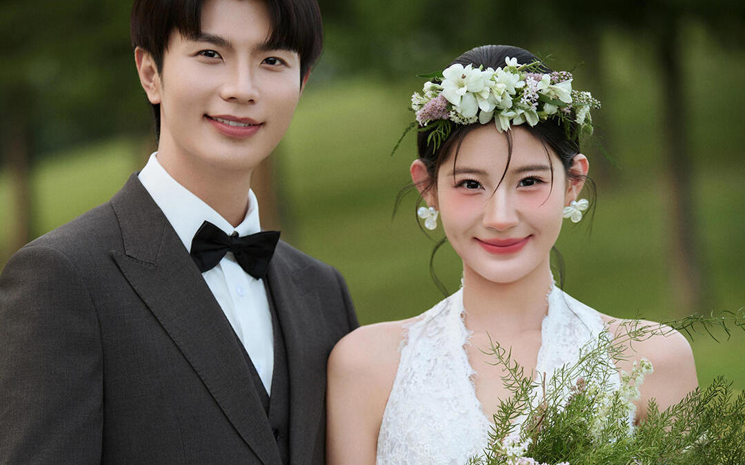森系草坪婚紗照真的太戳我了