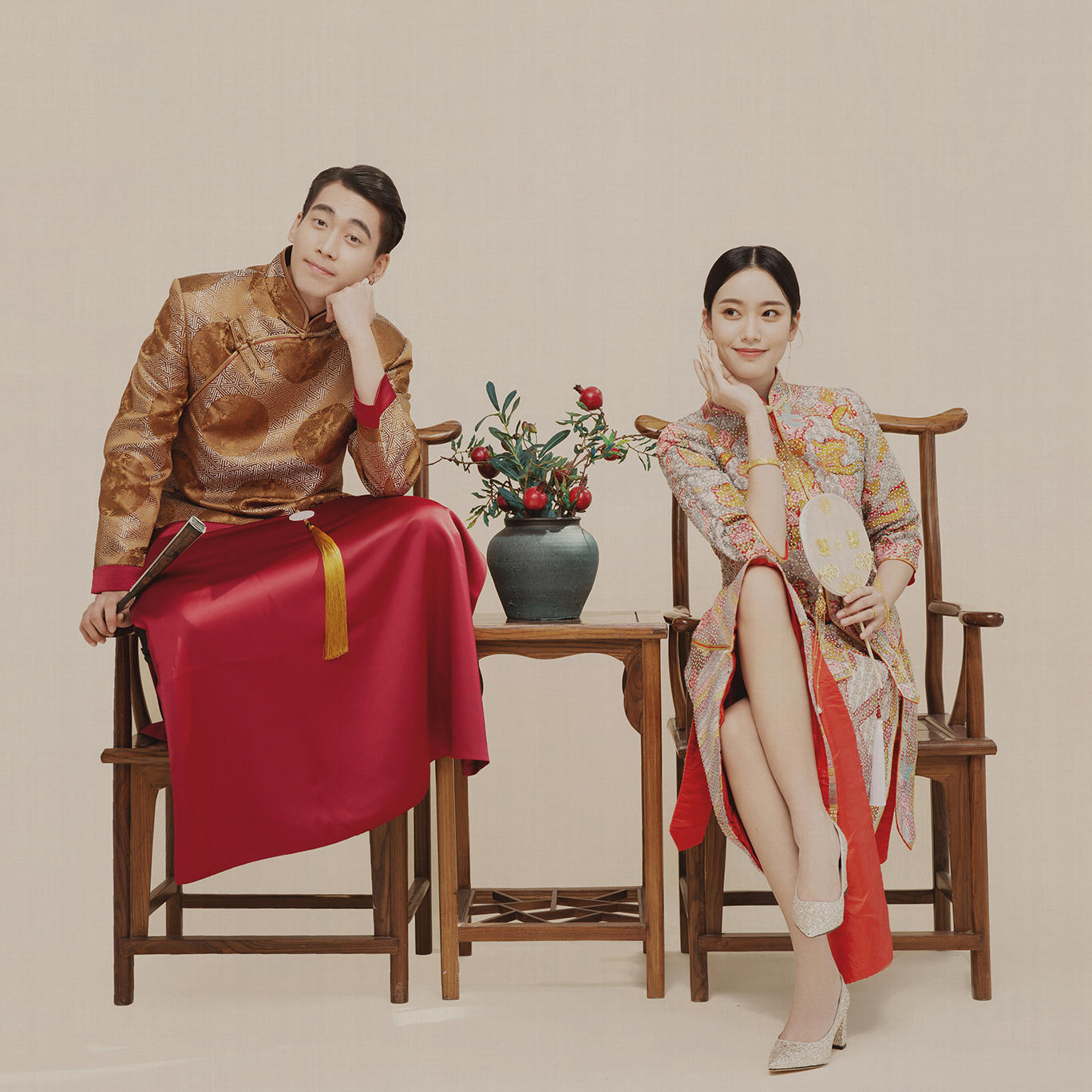 秀禾工笔画和文艺清新也丝毫不违和