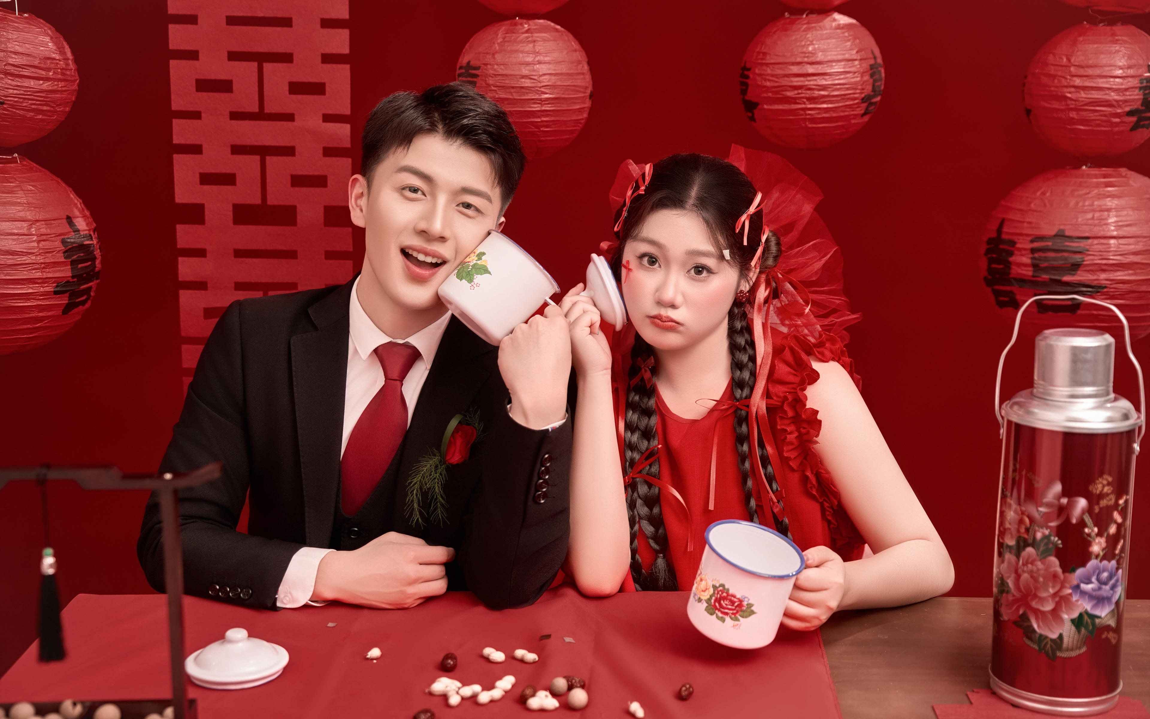 喜慶又浪漫的中式婚紗照??把婚書搬進(jìn)鏡頭里