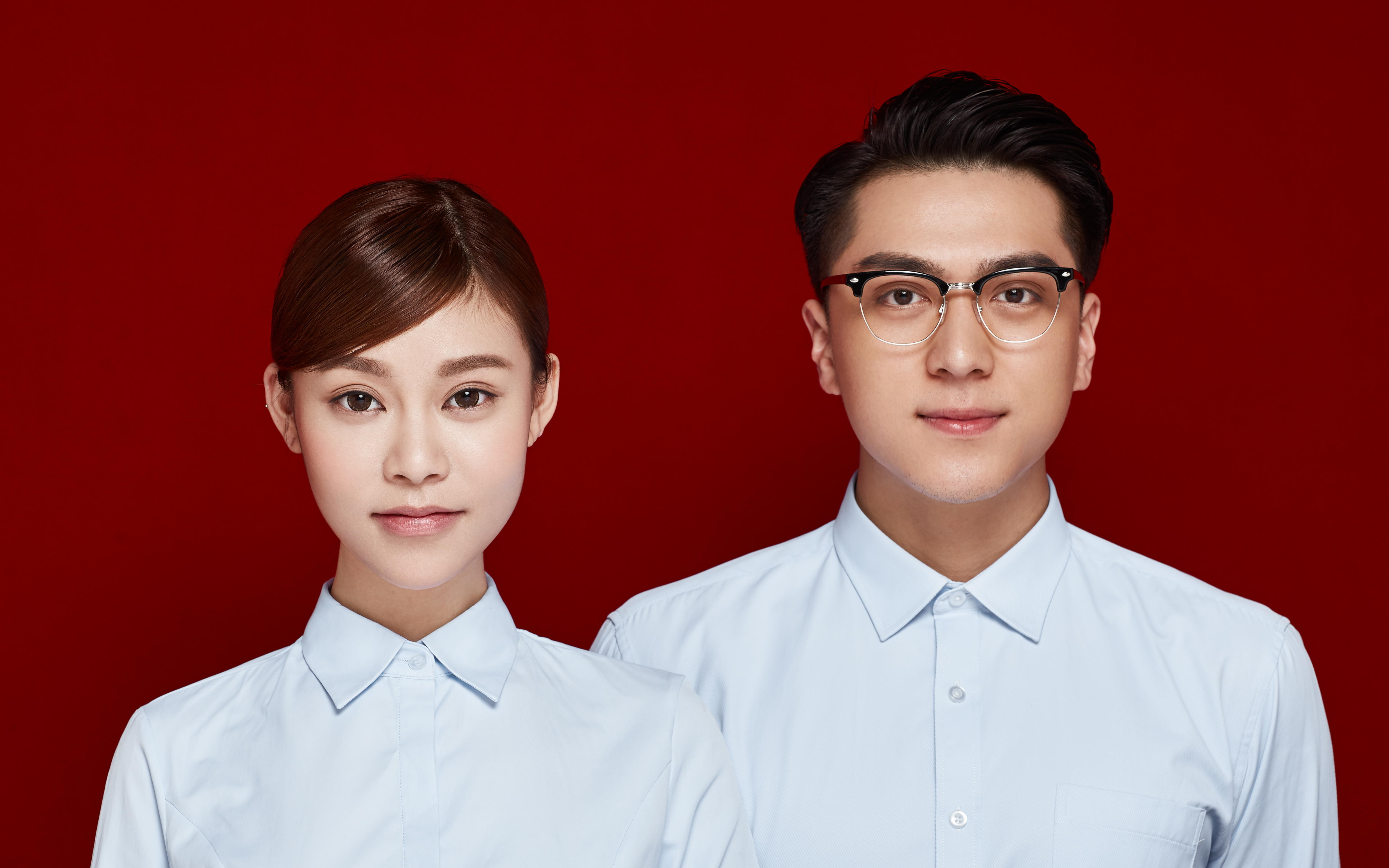 最 美 结 婚 证 件 照