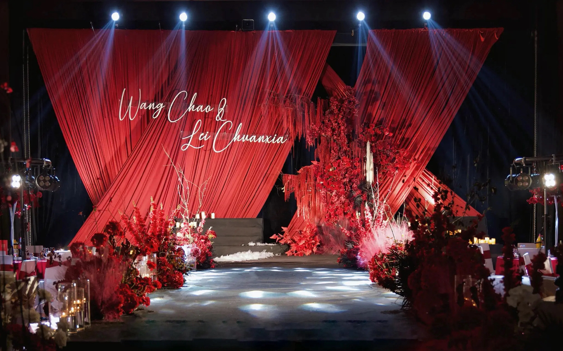 红黑色婚礼
