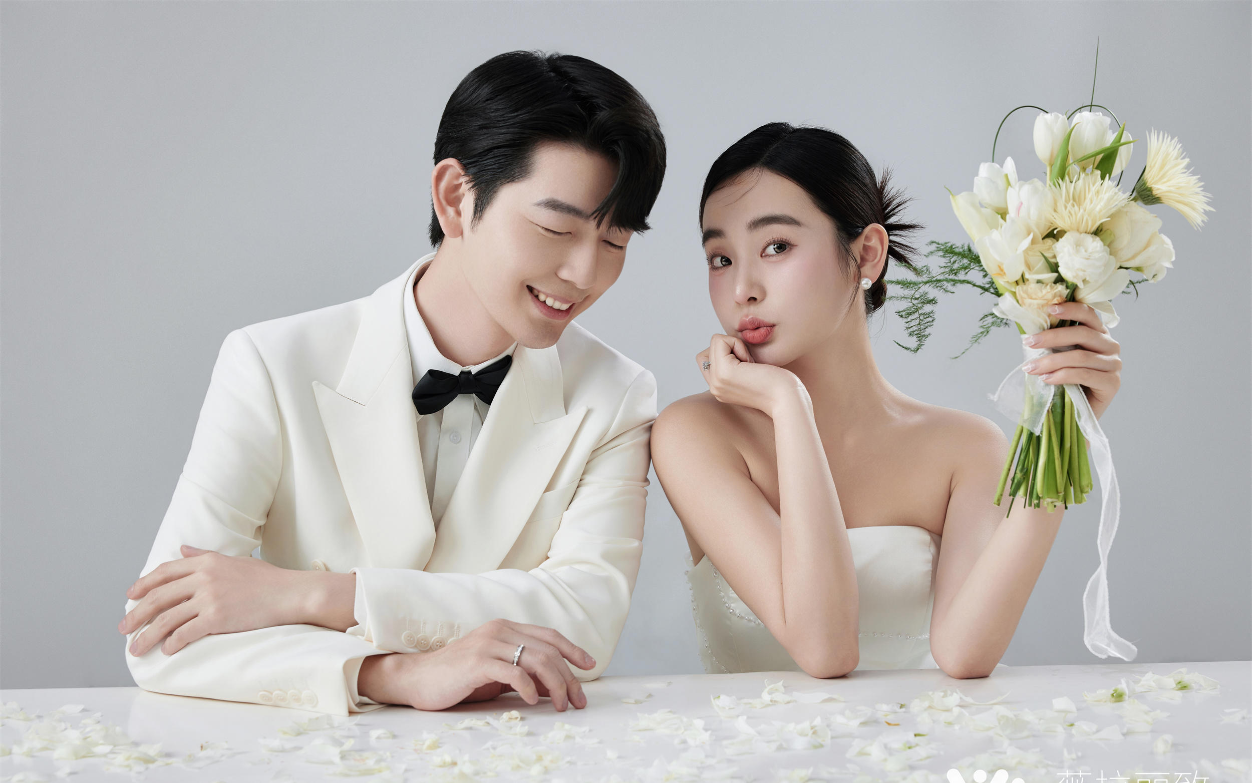 我結(jié)婚啦??拍到了少女感滿分的韓式婚紗照