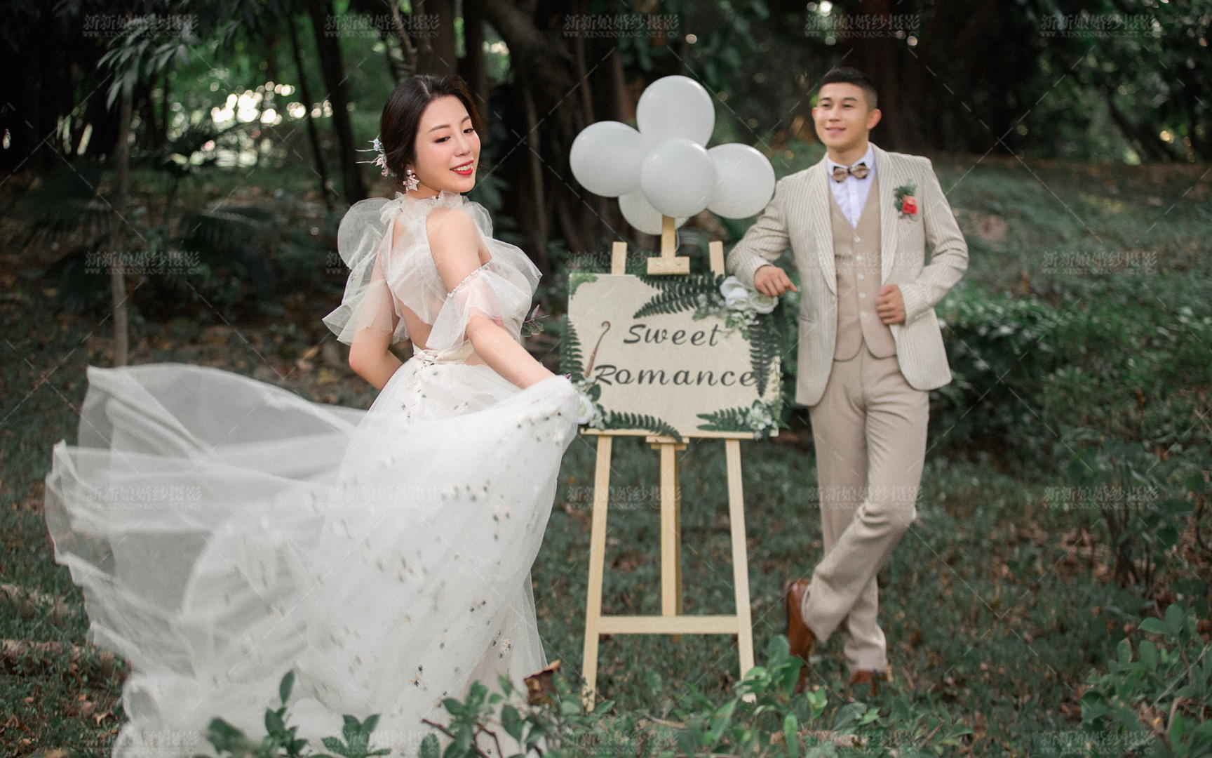 经典内景街拍婚纱摄影2999