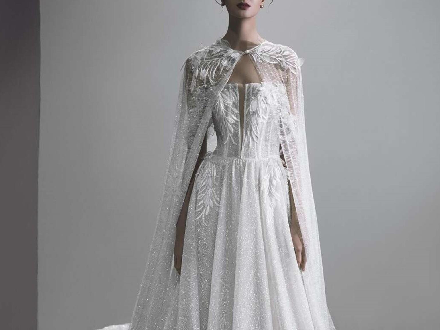 新店钜惠仙格瑞拉|海外高定婚纱三件套