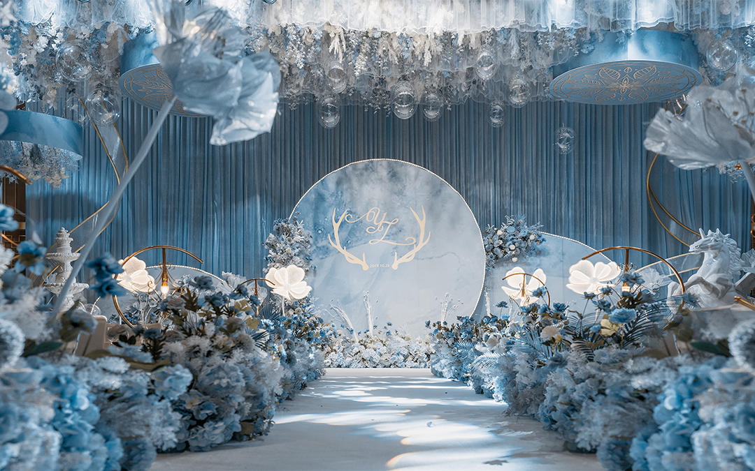 【纯壹婚礼】太行国宾馆 蓝色浪漫婚礼