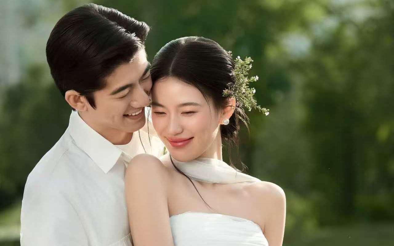 夏天当然是森系婚纱照的主场啦✨少女感🆙🆙