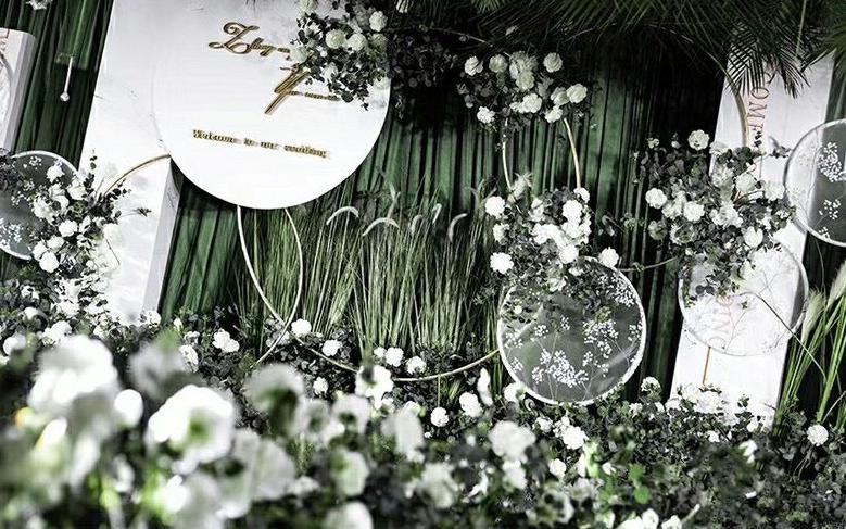 【倾慕婚礼】墨绿色ins风婚礼