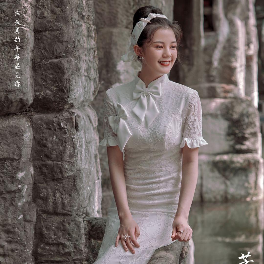 ｛客片赏析｝  复古文艺 刹那芳华，亭水楼台间