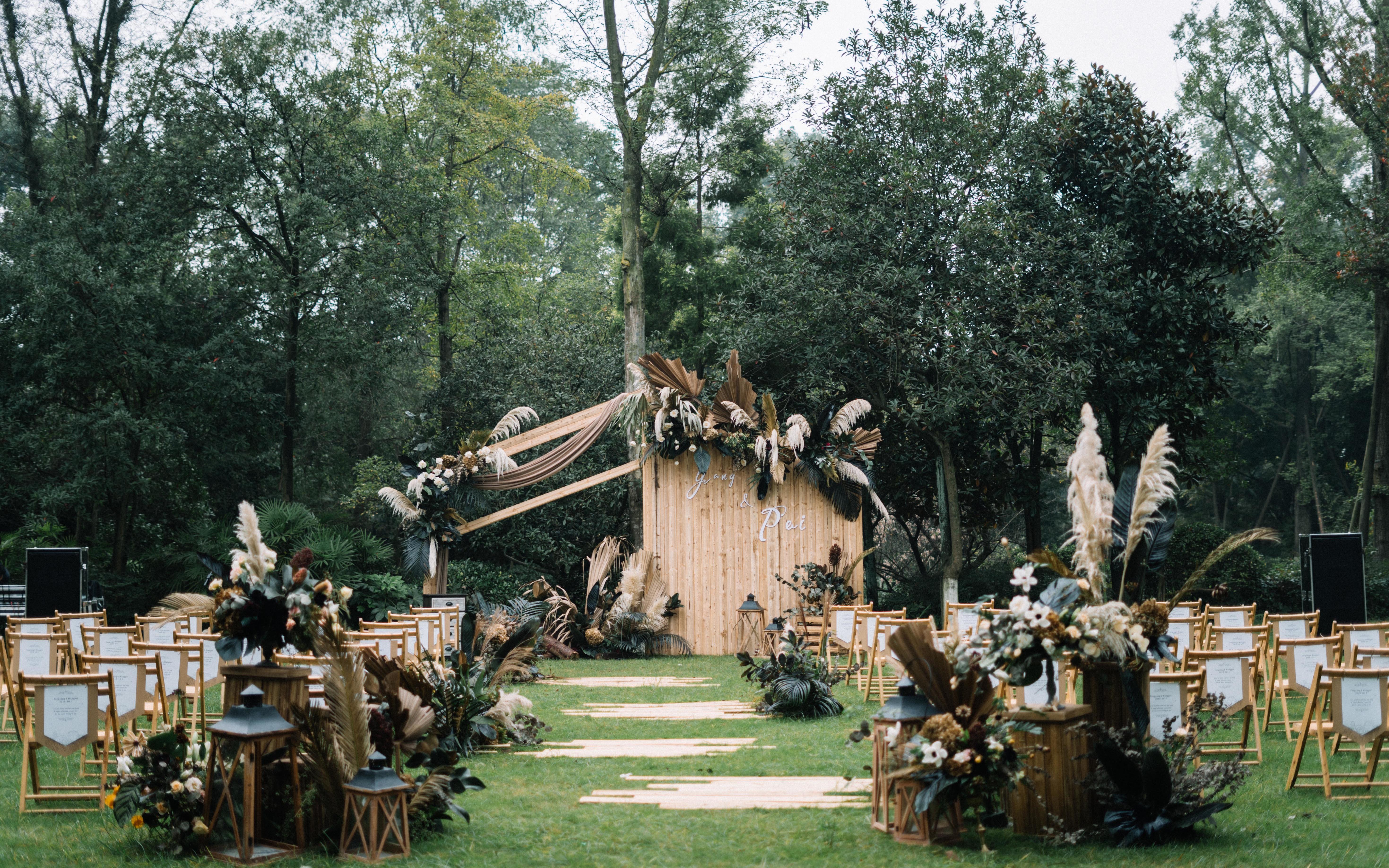 【锦象婚礼】日系简约草坪婚礼 