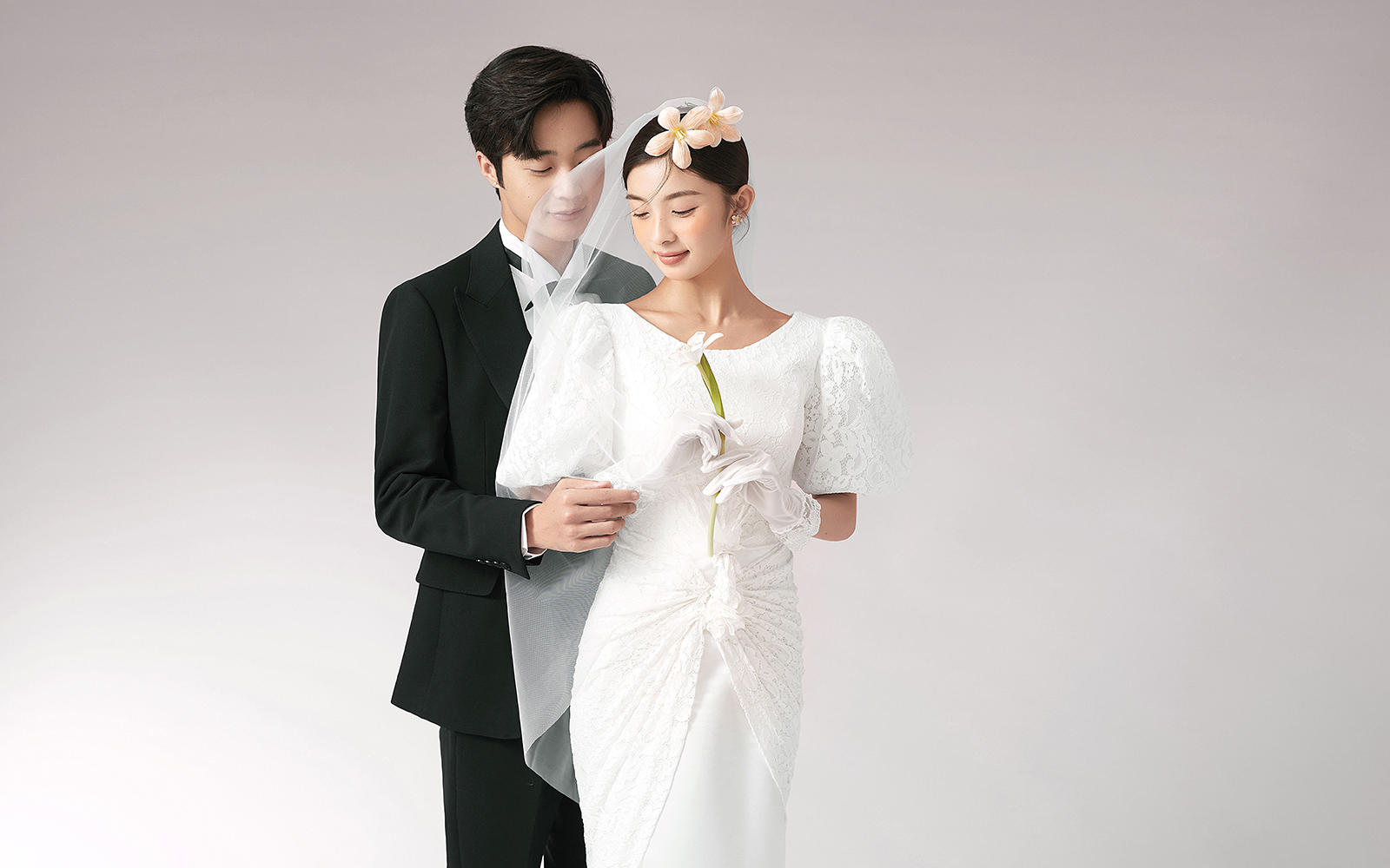 韓式極簡婚紗照 | 文藝范+儀式感