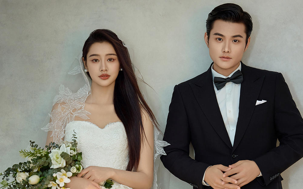 簡約光影婚紗照太出片了