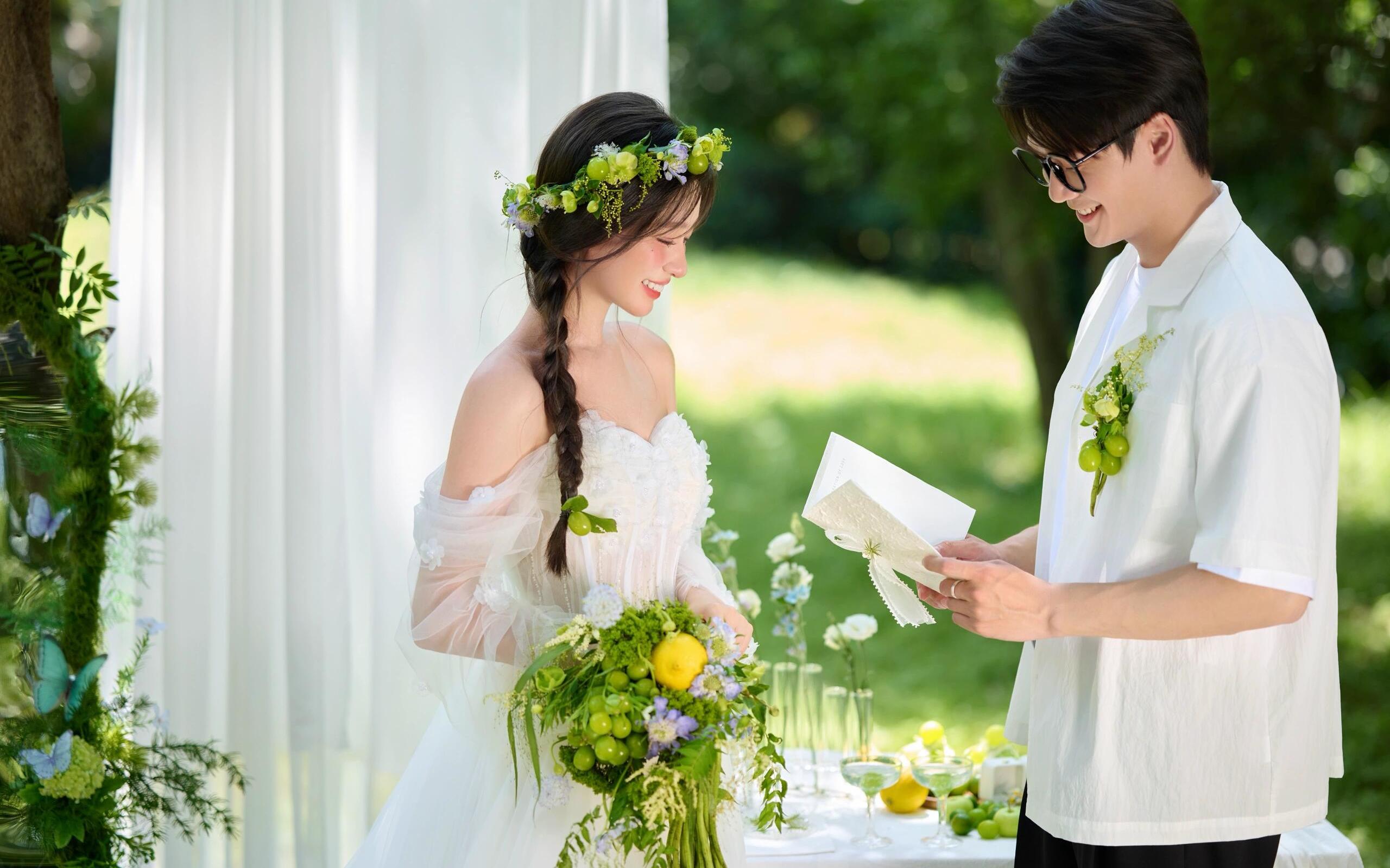 ??森系氧氣婚照｜目的地婚禮