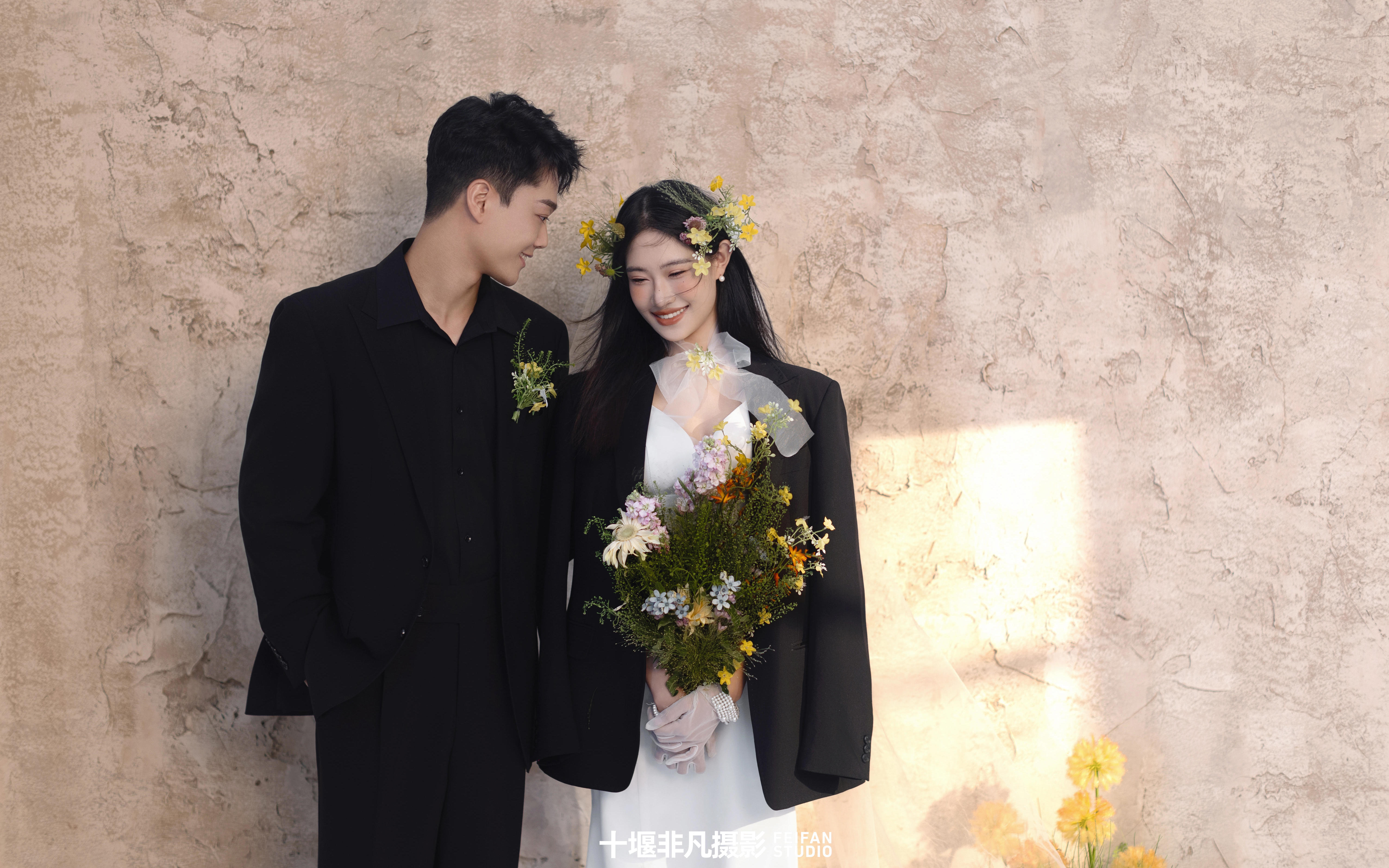 被這組韓式婚紗照狠狠美到啦~