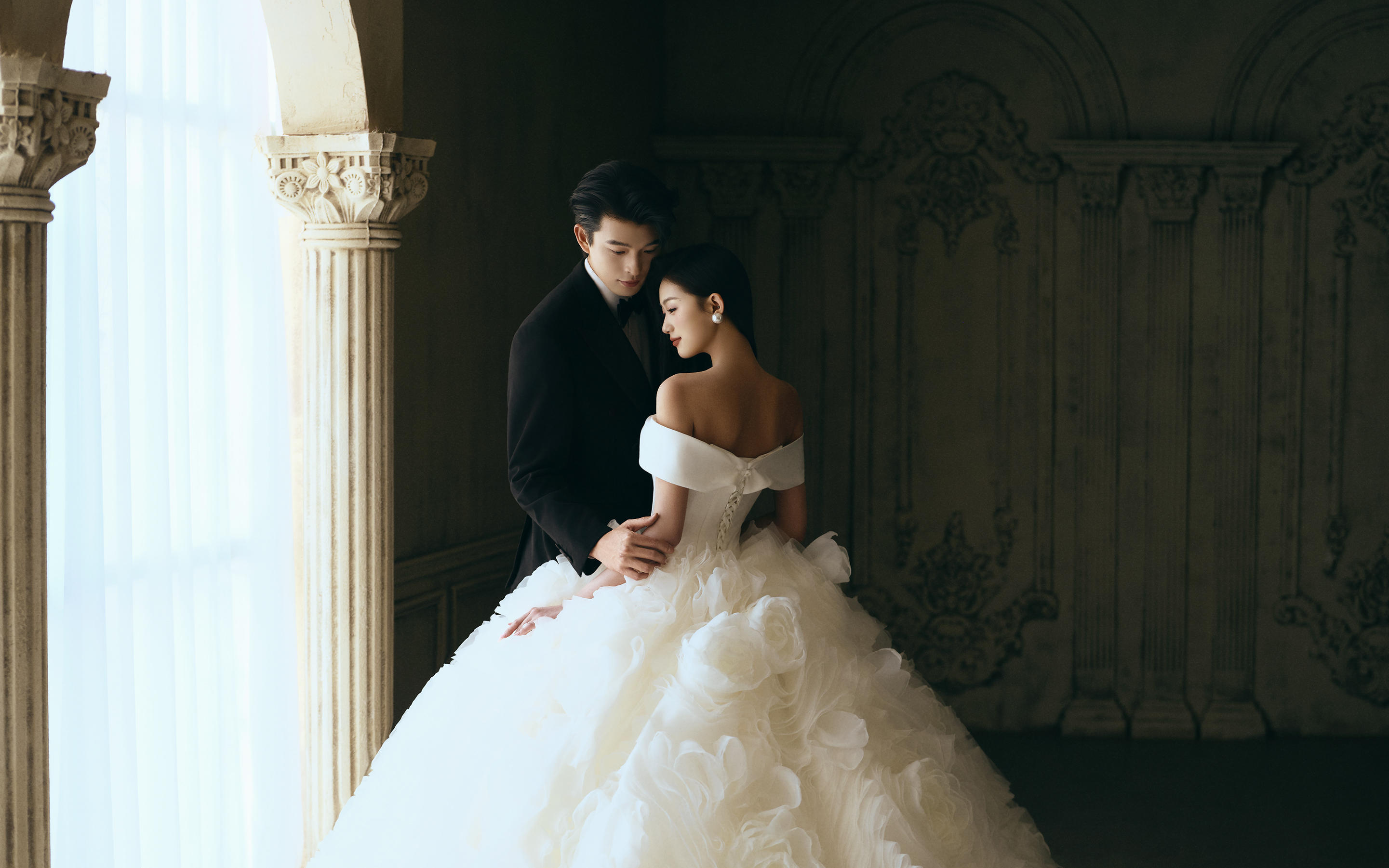 被问爆的复古宫廷风婚纱照｜每一帧都像电影截图🎞