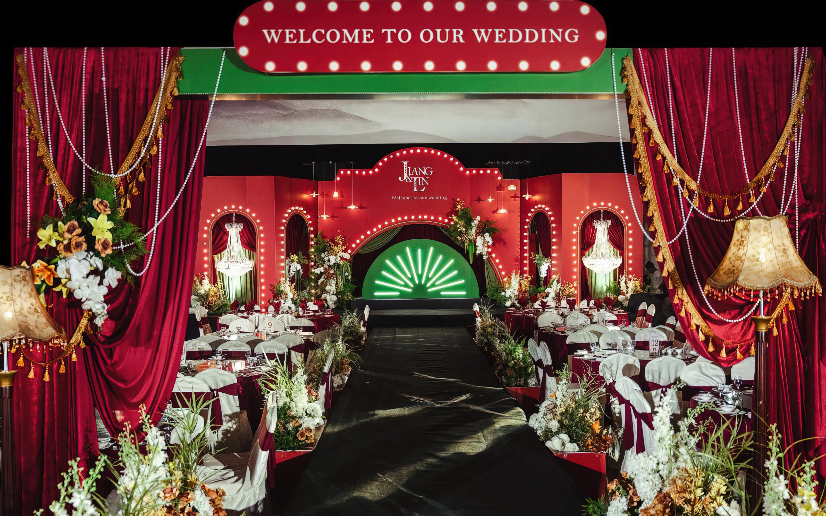 精致vintage感⚜️百老汇剧院风婚礼