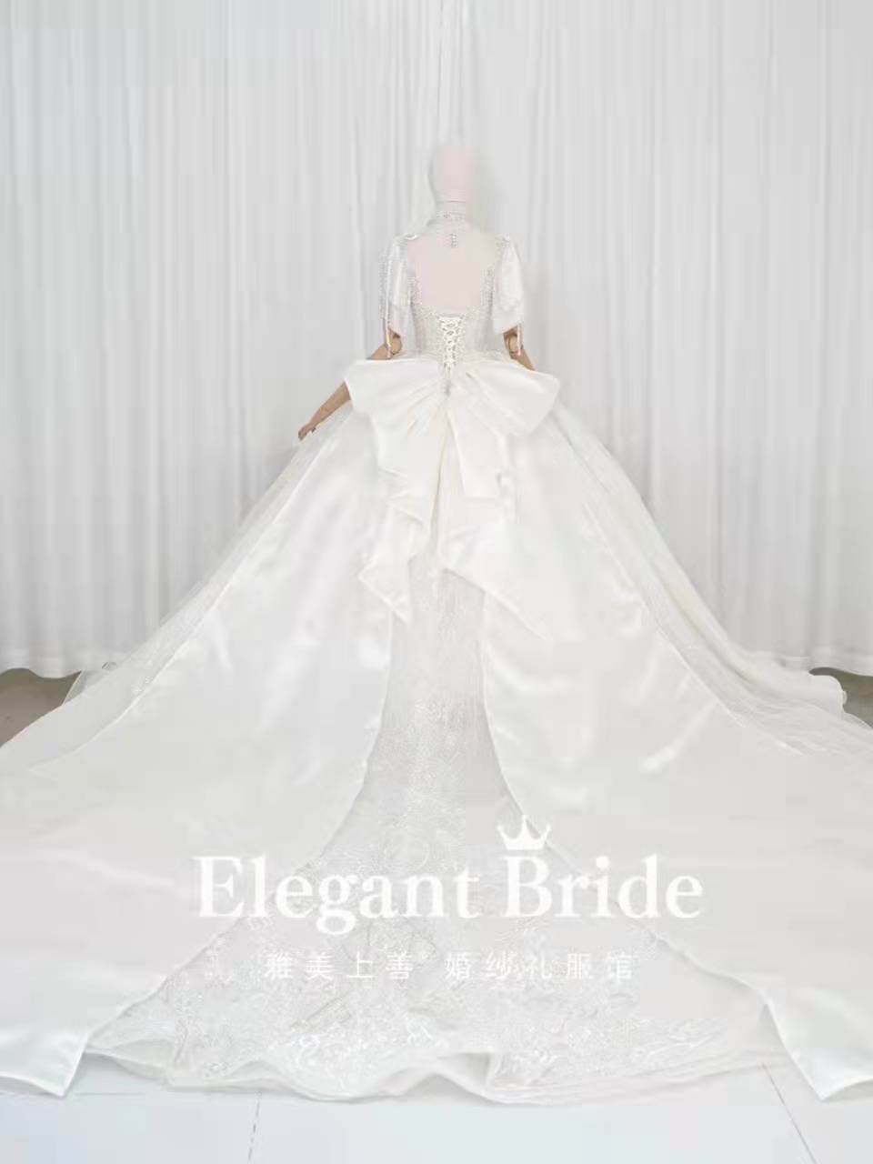 【高定】重工女王婚纱