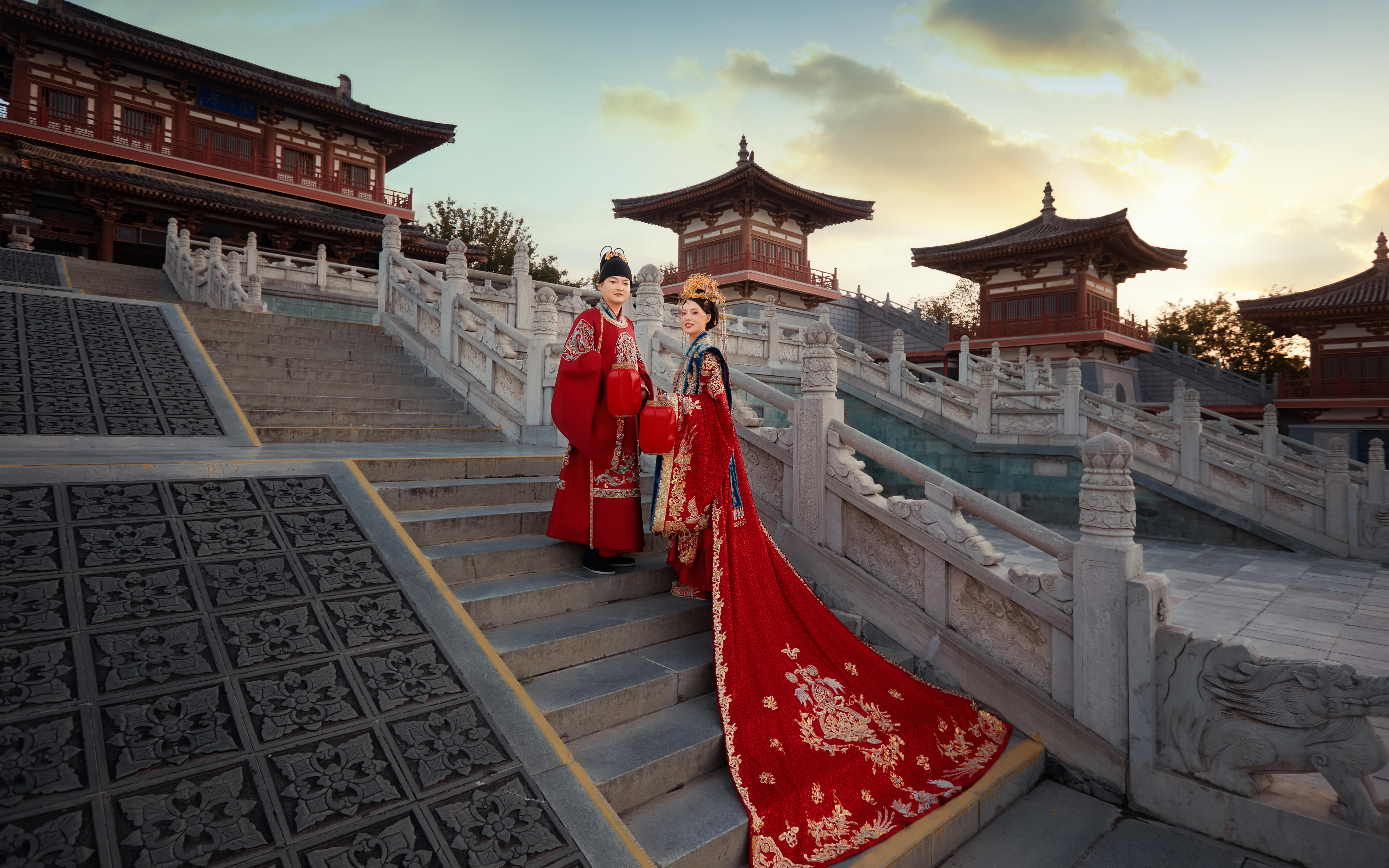 中式國(guó)風(fēng)-青龍寺漢服