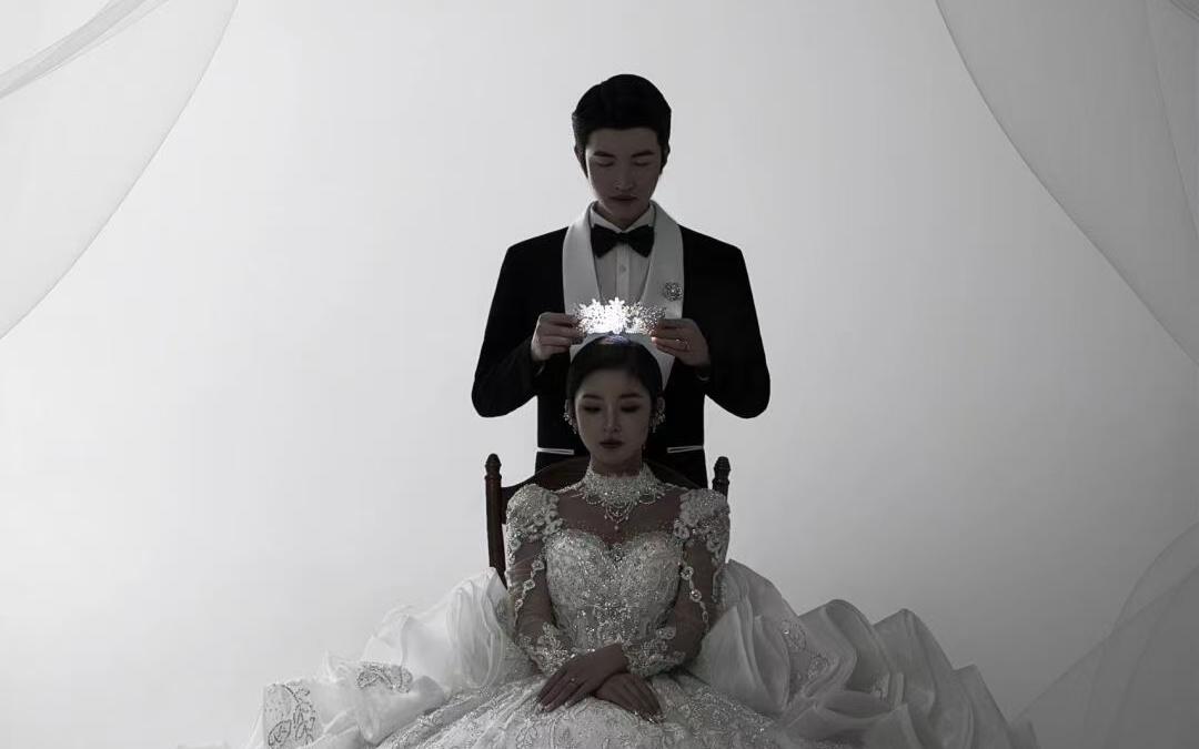 活人感爆棚的夕陽(yáng)婚紗照