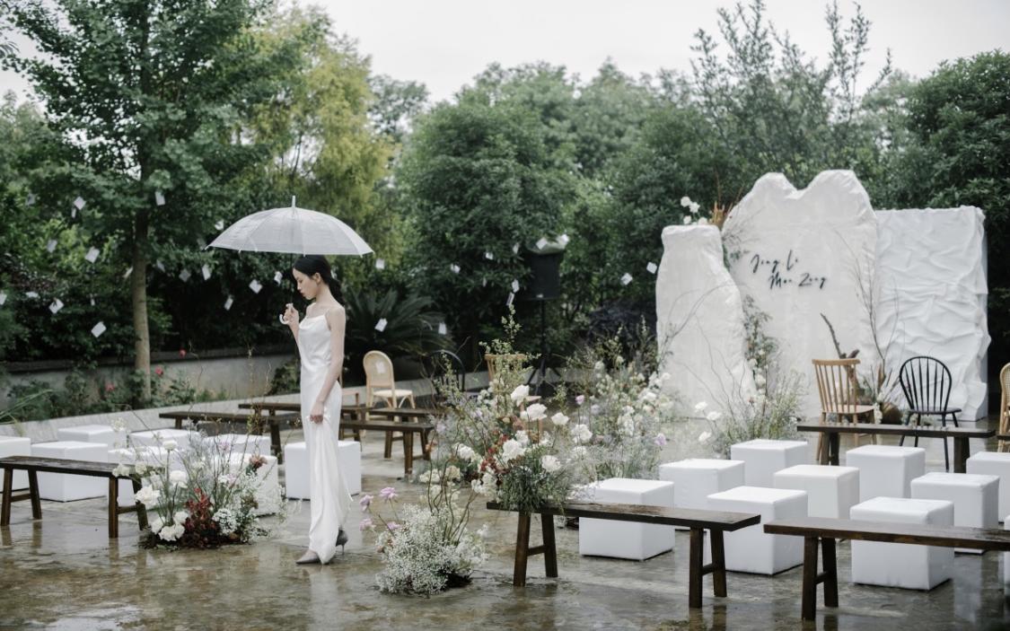 庭院风婚礼—东方自然美学
