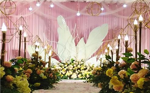 甜美粉色系-一场甜美的婚礼就此展开