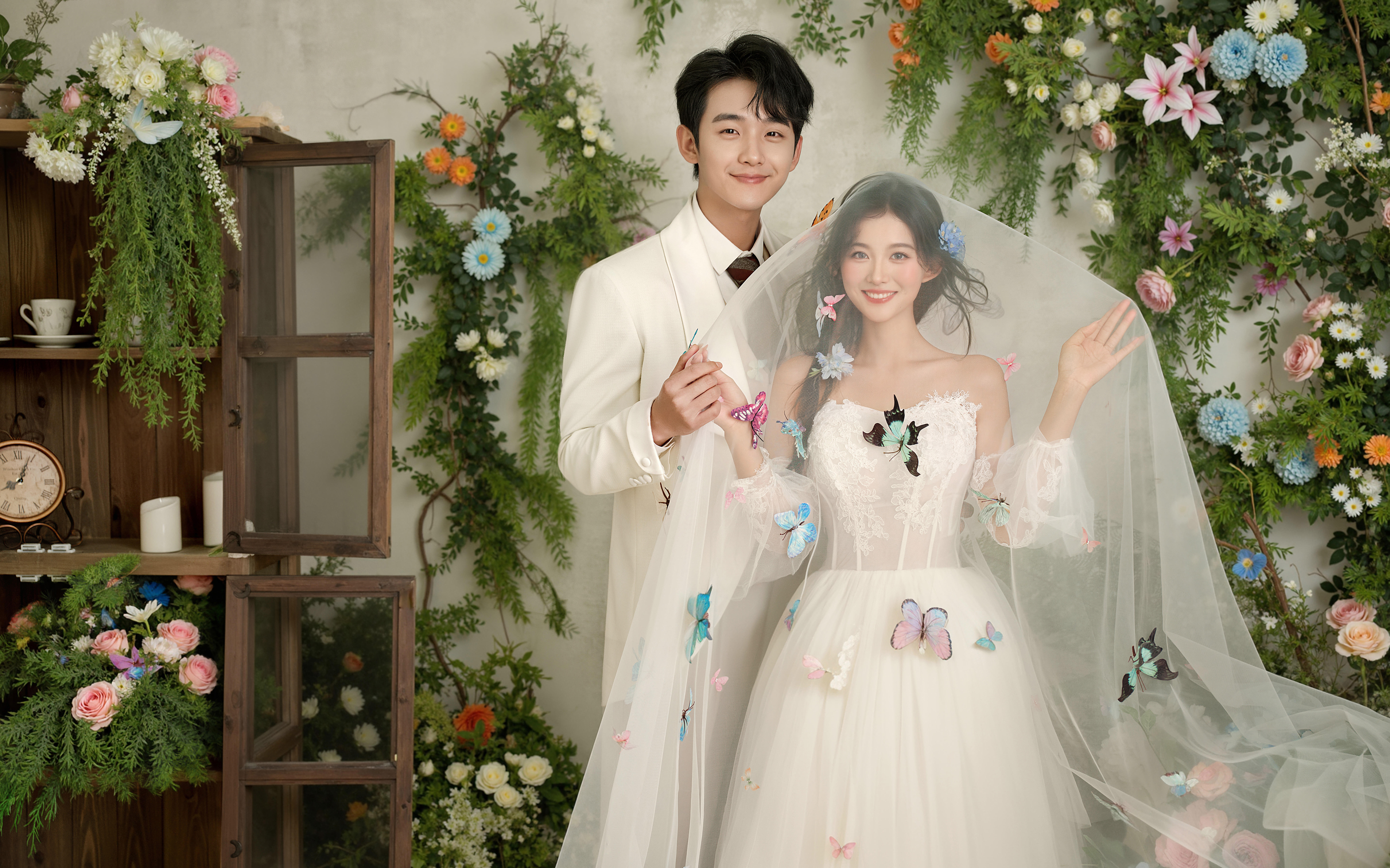 【森系花房婚紗照美到開掛】