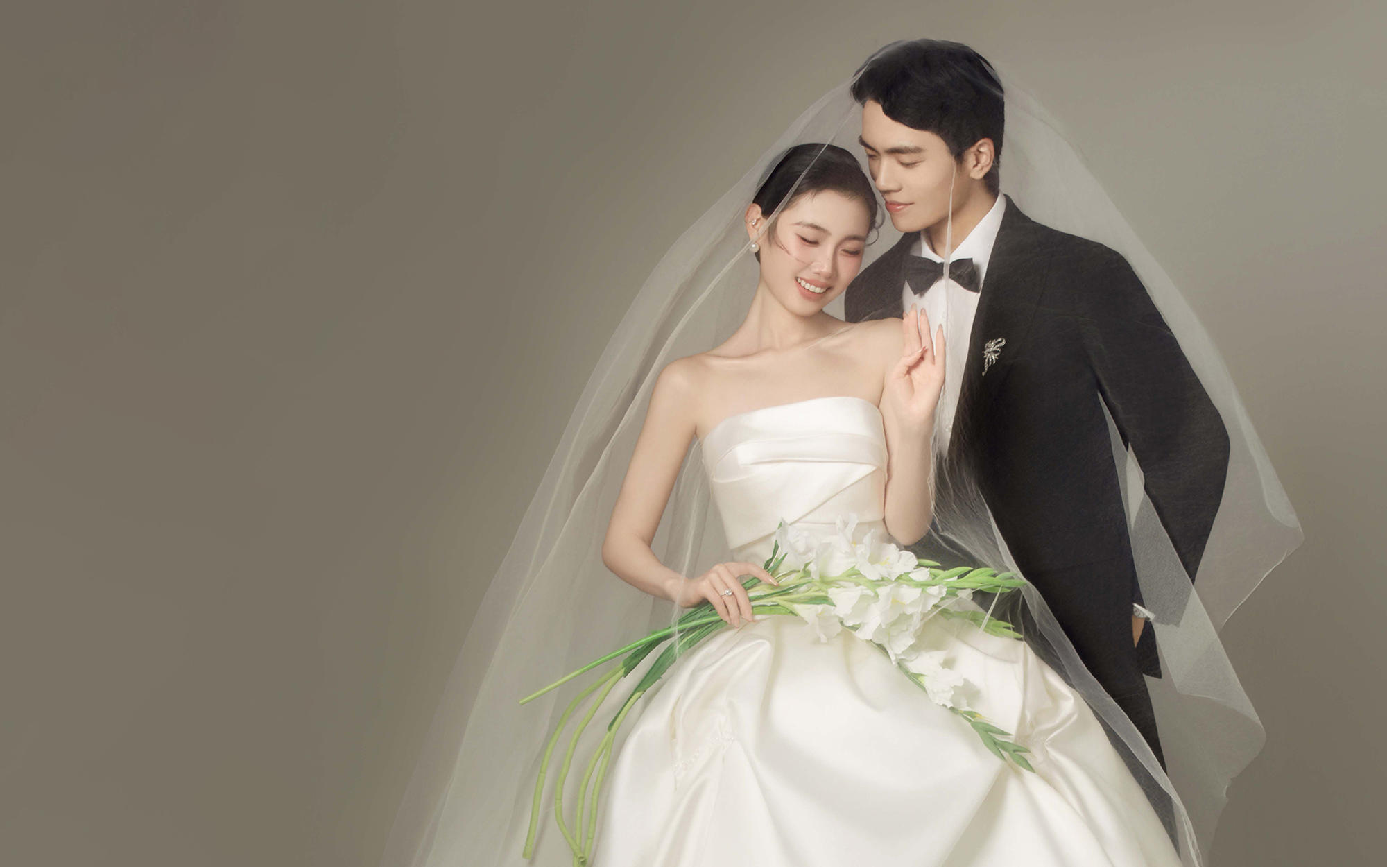 Less is more🕊️ 经典主纱永不过时