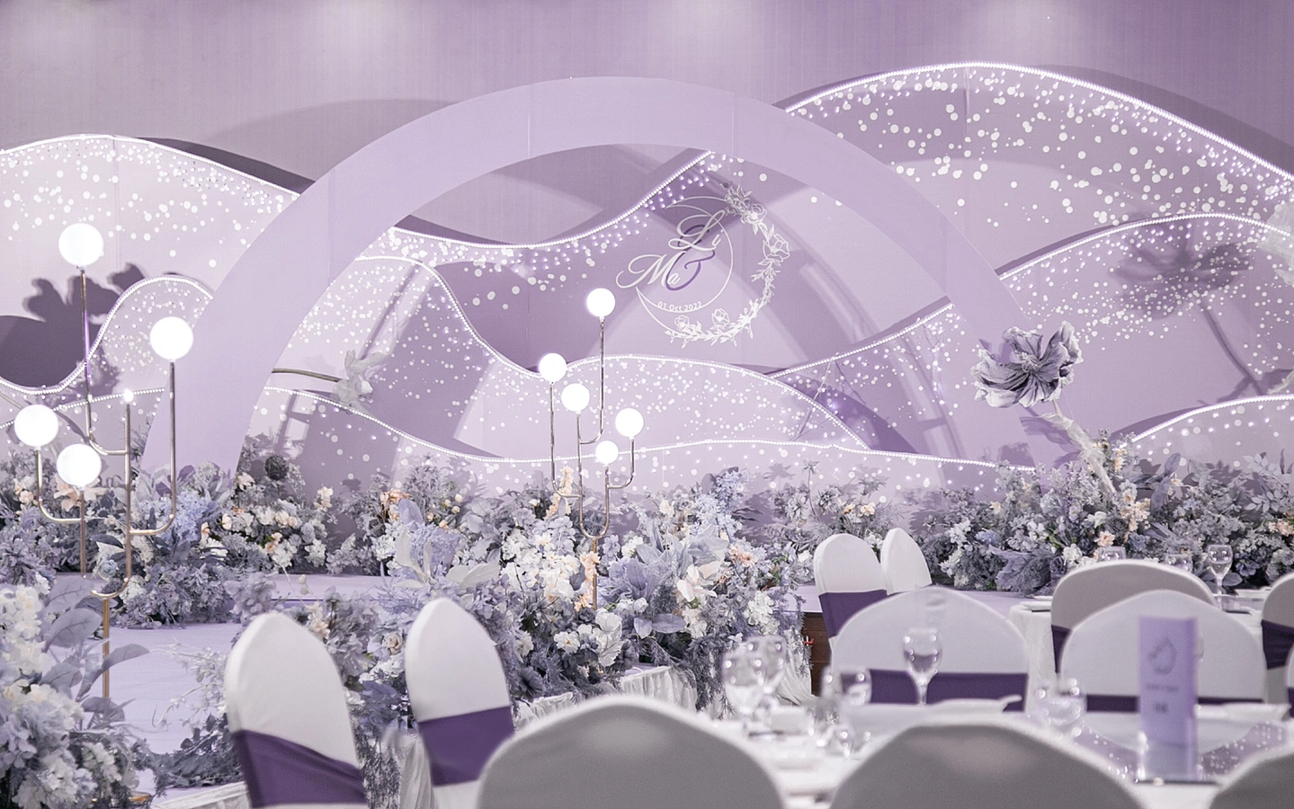 臻爱婚礼｜香芋紫色系婚礼