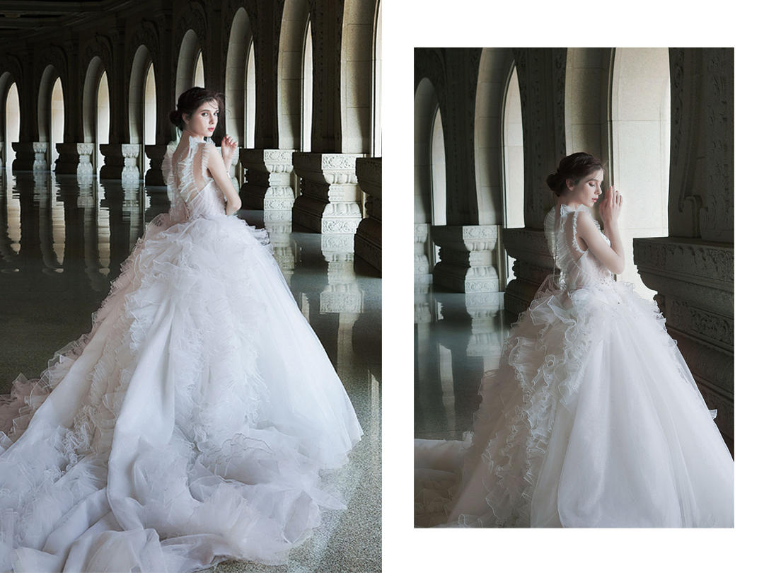 茉笙新娘丨总监档造型师全程跟妆高定套系