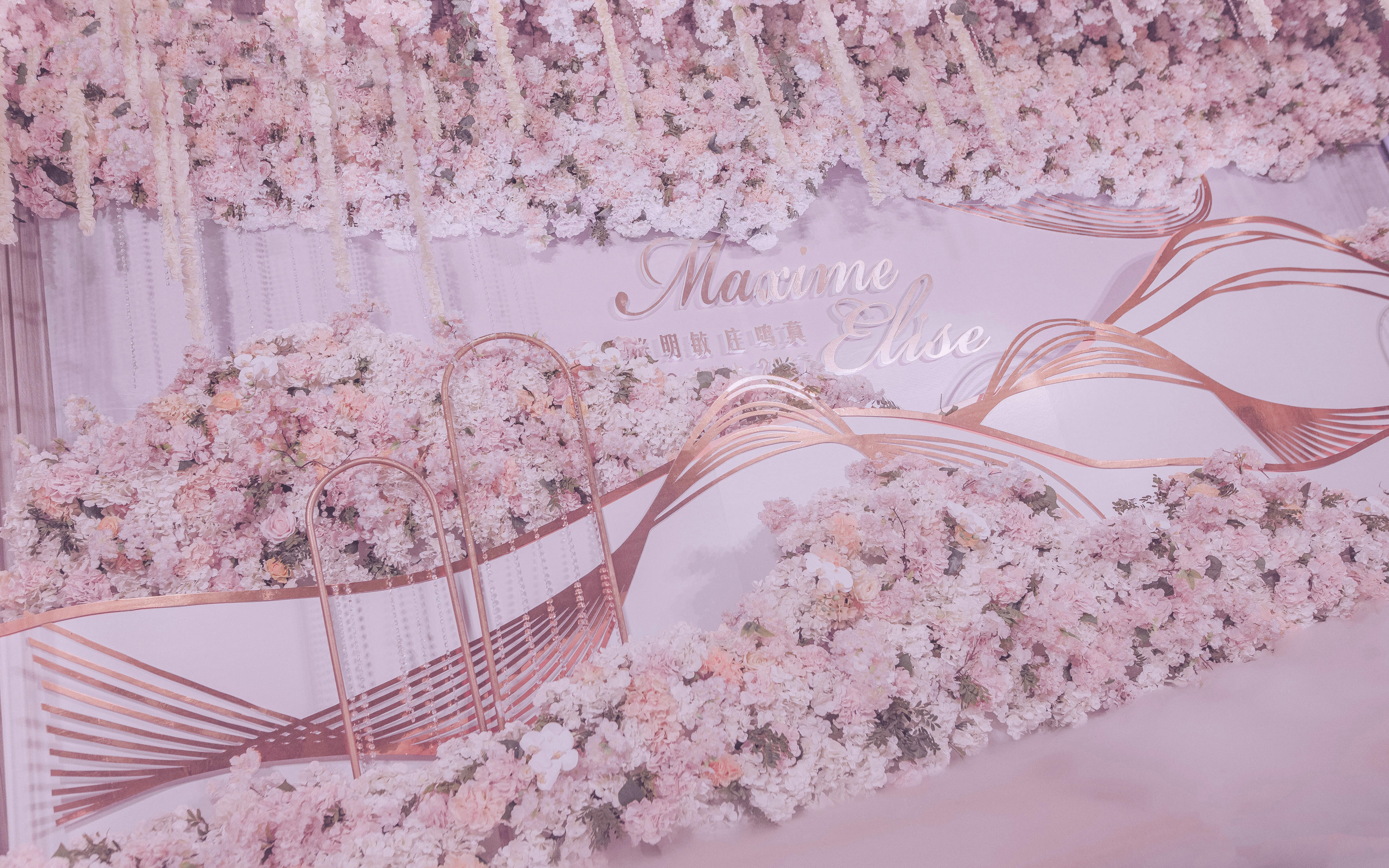 品尚婚庆-梦幻粉色系婚礼《I Swear》