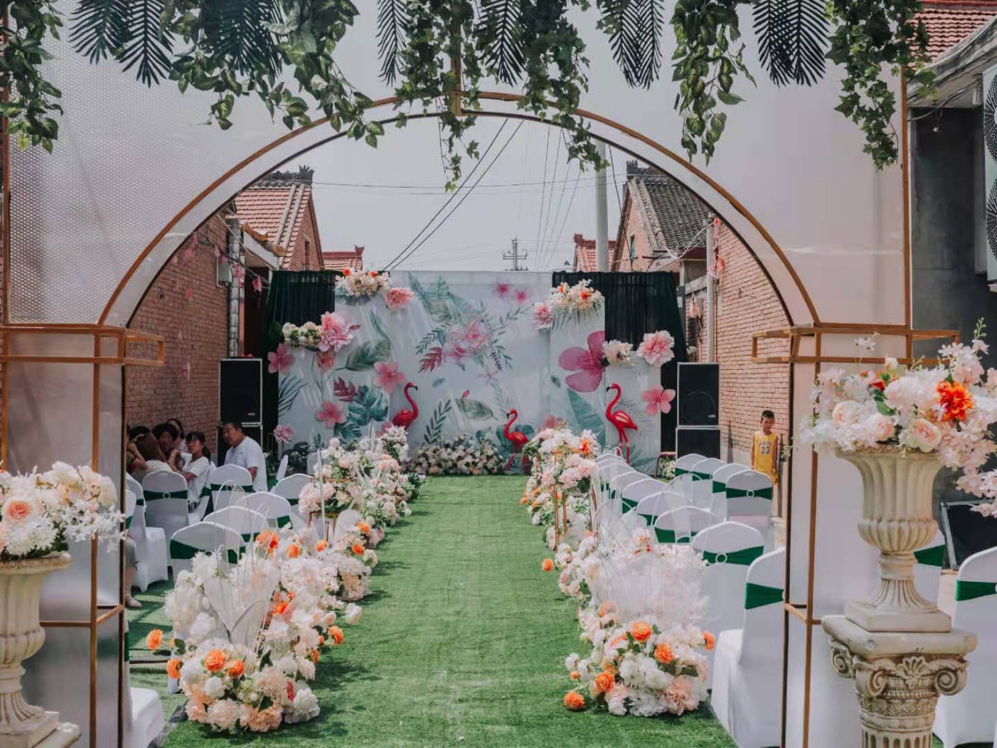 户外|小清新|简约|婚礼布置