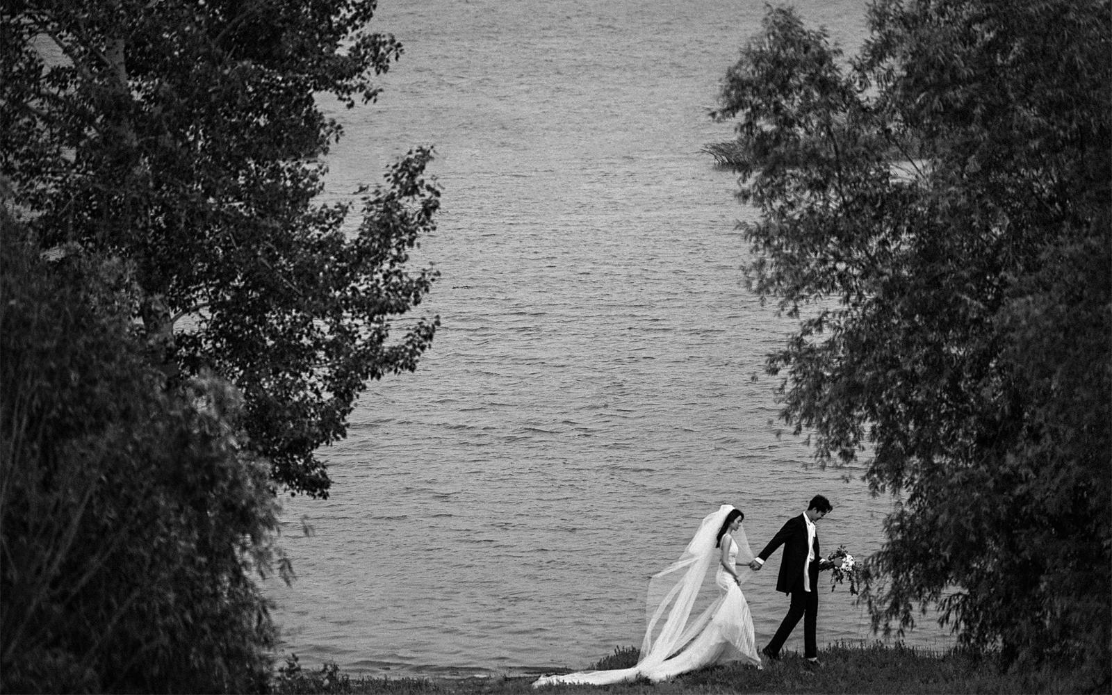 北岛视觉 / 黑白纪实婚纱照