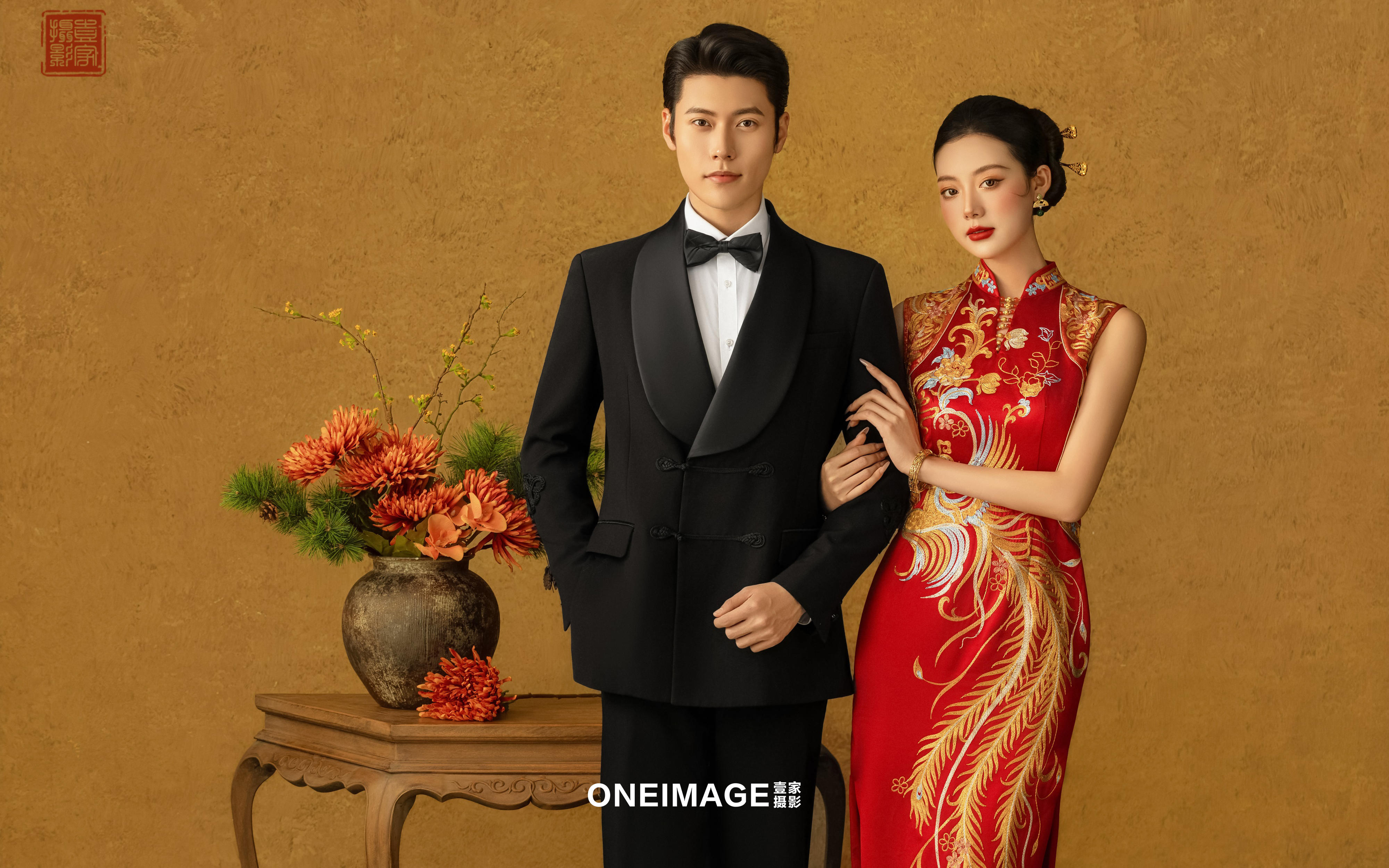 【壹家攝影】新中式婚照貴氣感拉滿 直接戳中心巴~