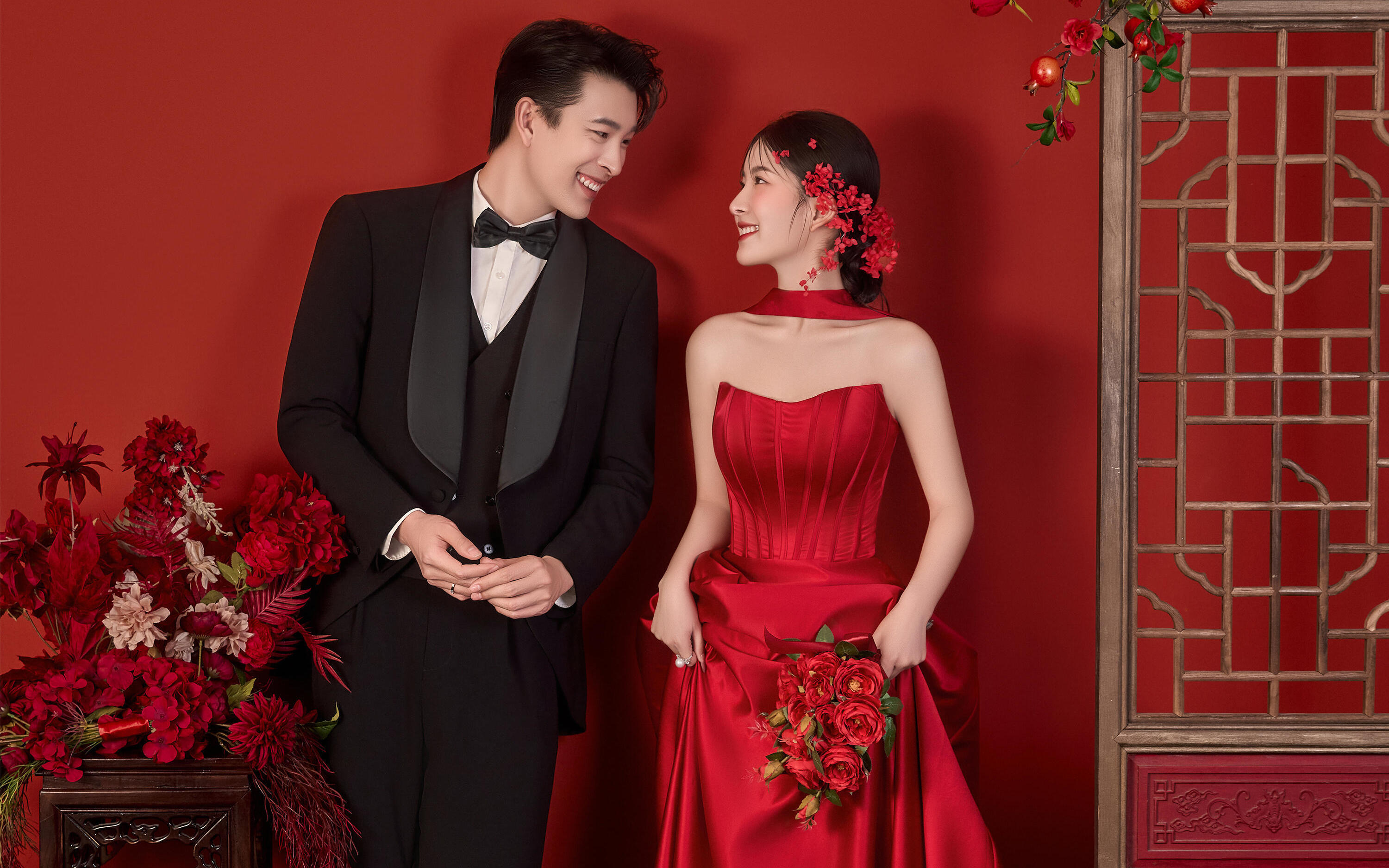 被婆婆夸爆的新中式喜嫁婚纱照