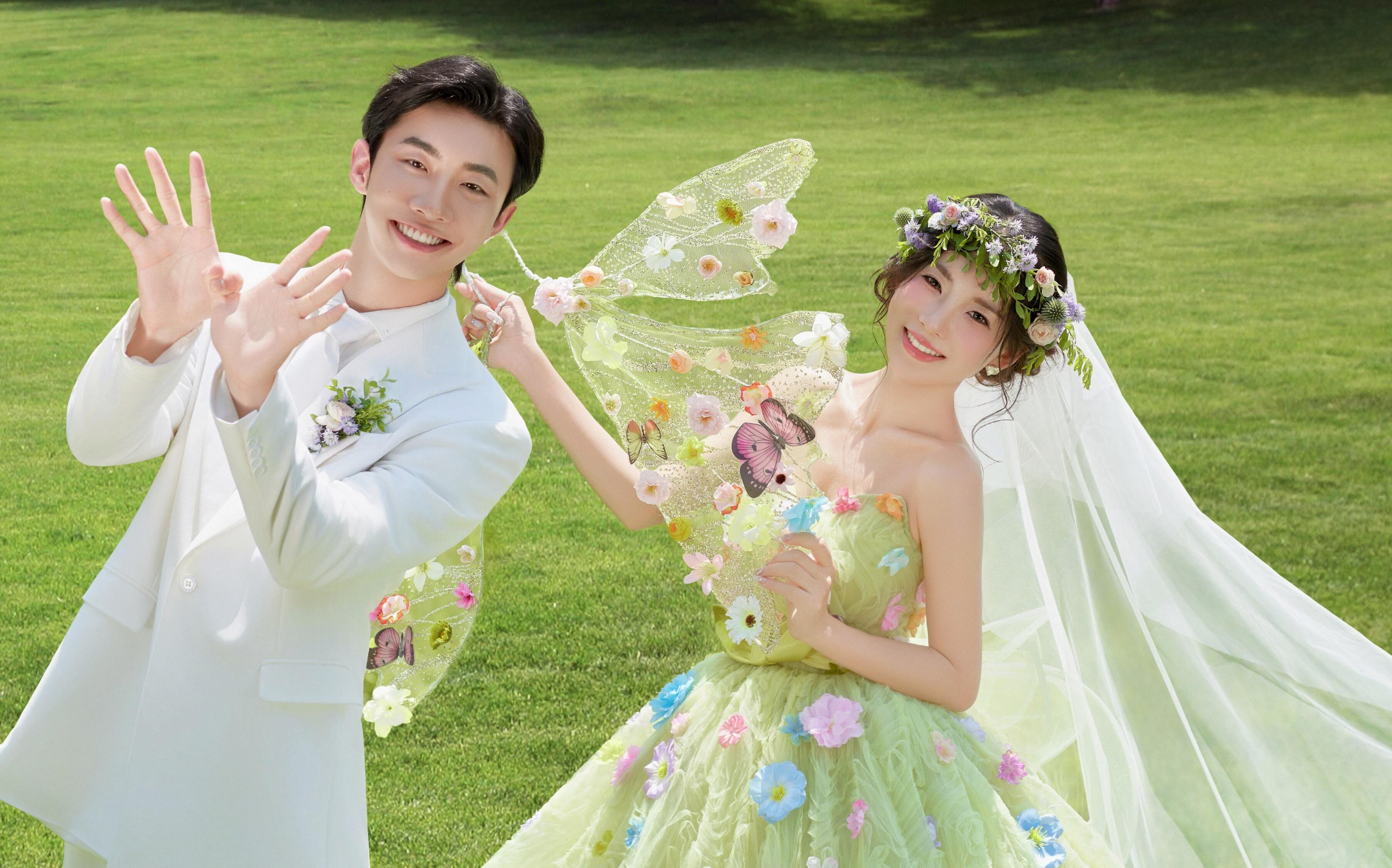 【救命！這才是森系婚紗照改有的樣子~誰懂啊?。　? style=