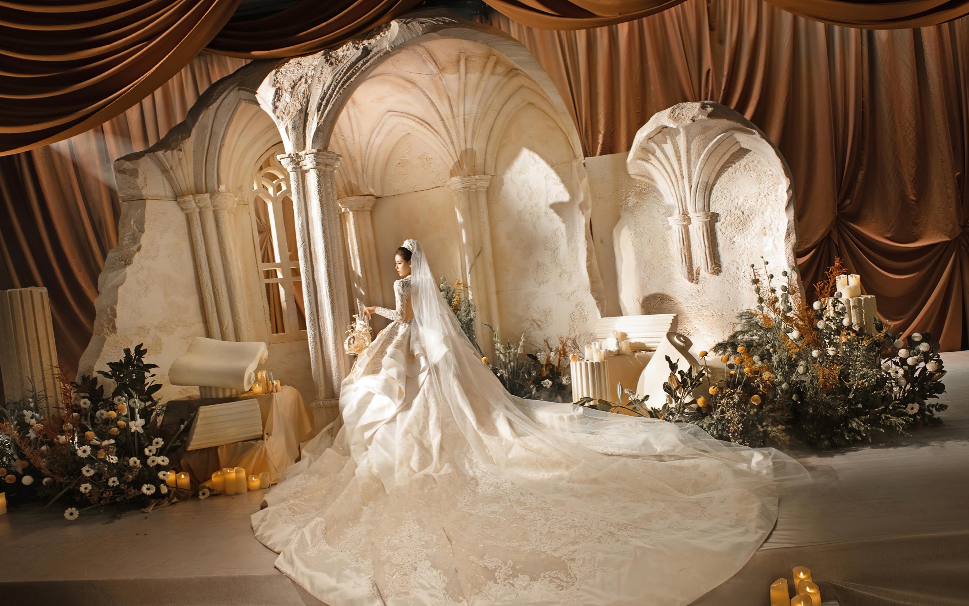 咖色布艺欧式高级精品婚礼