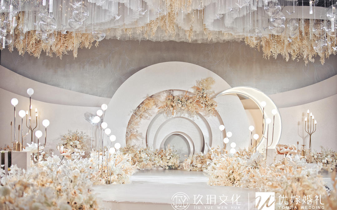 【香槟色简约大气婚礼】唯美/浪漫/梦幻/清晰